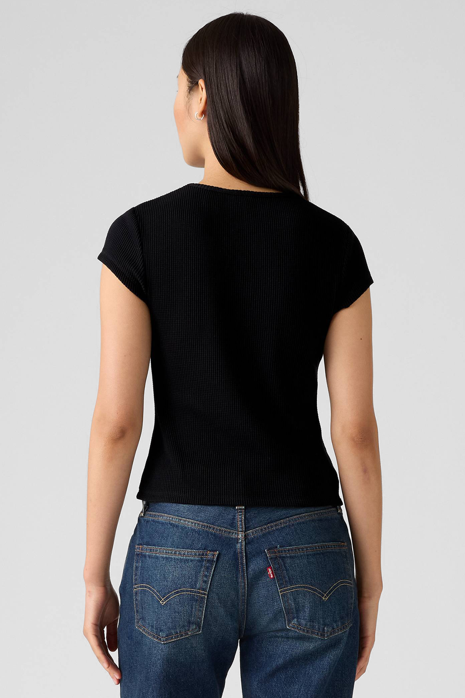Женская черная футболка Levi’s® 003PW;0001