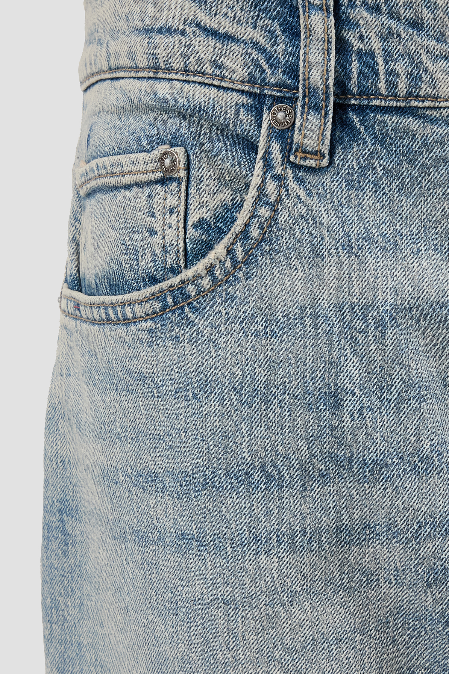 Мужские голубые джинсы Guess M5RA82.D5KQ1;V4LY