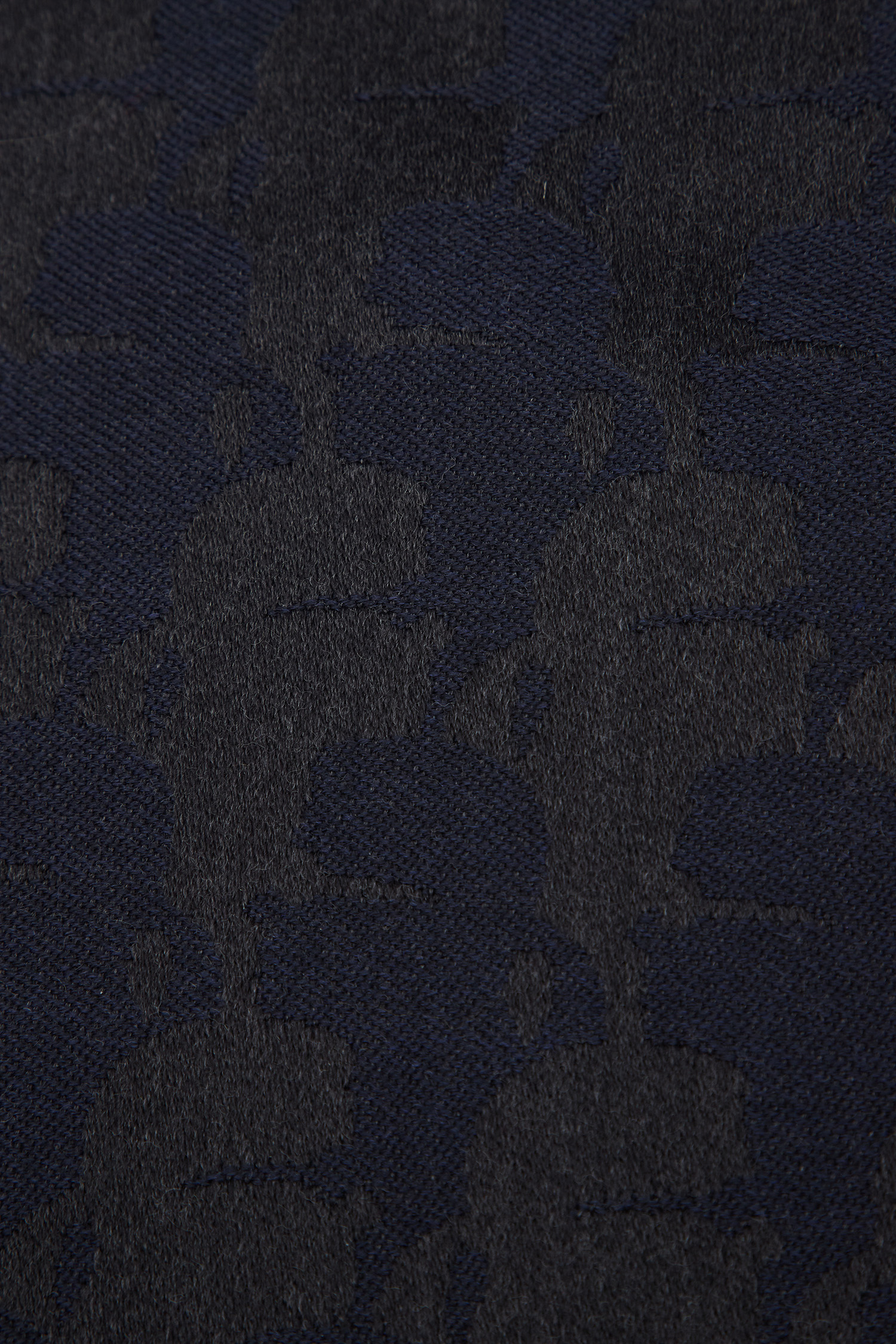 Мужской шерстяной шарф с узором Karl Lagerfeld 534132.805001;690