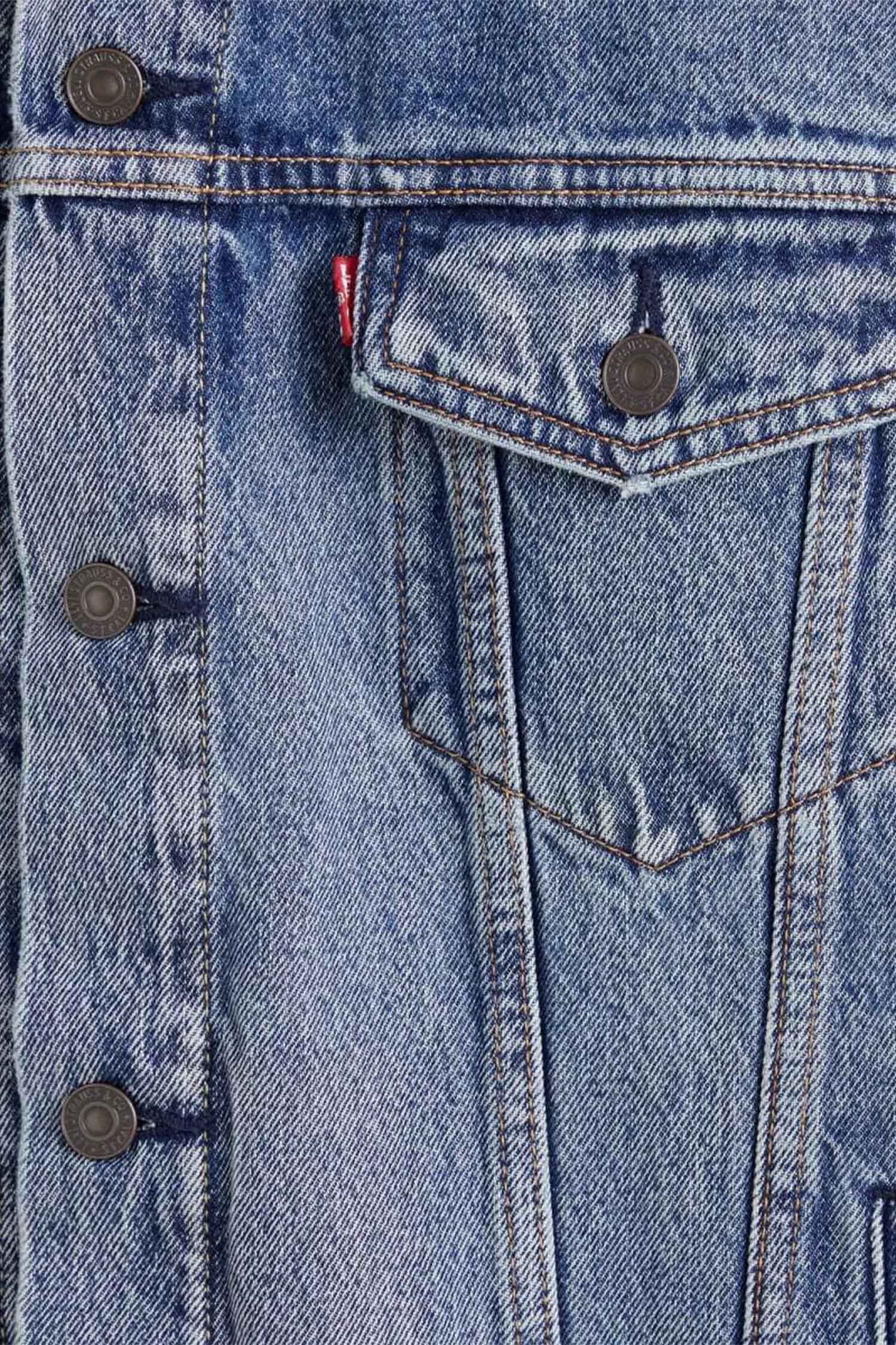 Мужская голубая джинсовая куртка Levi’s® 72334;0574