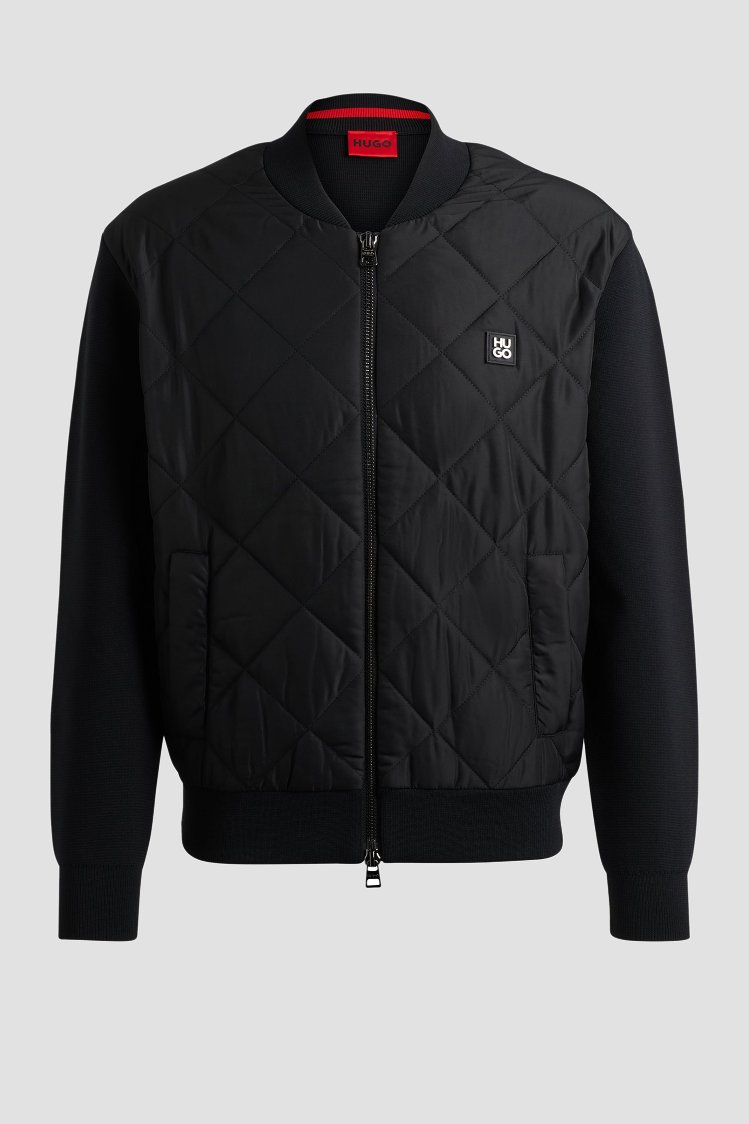 Мужской черный бомбер HUGO 50516619;001