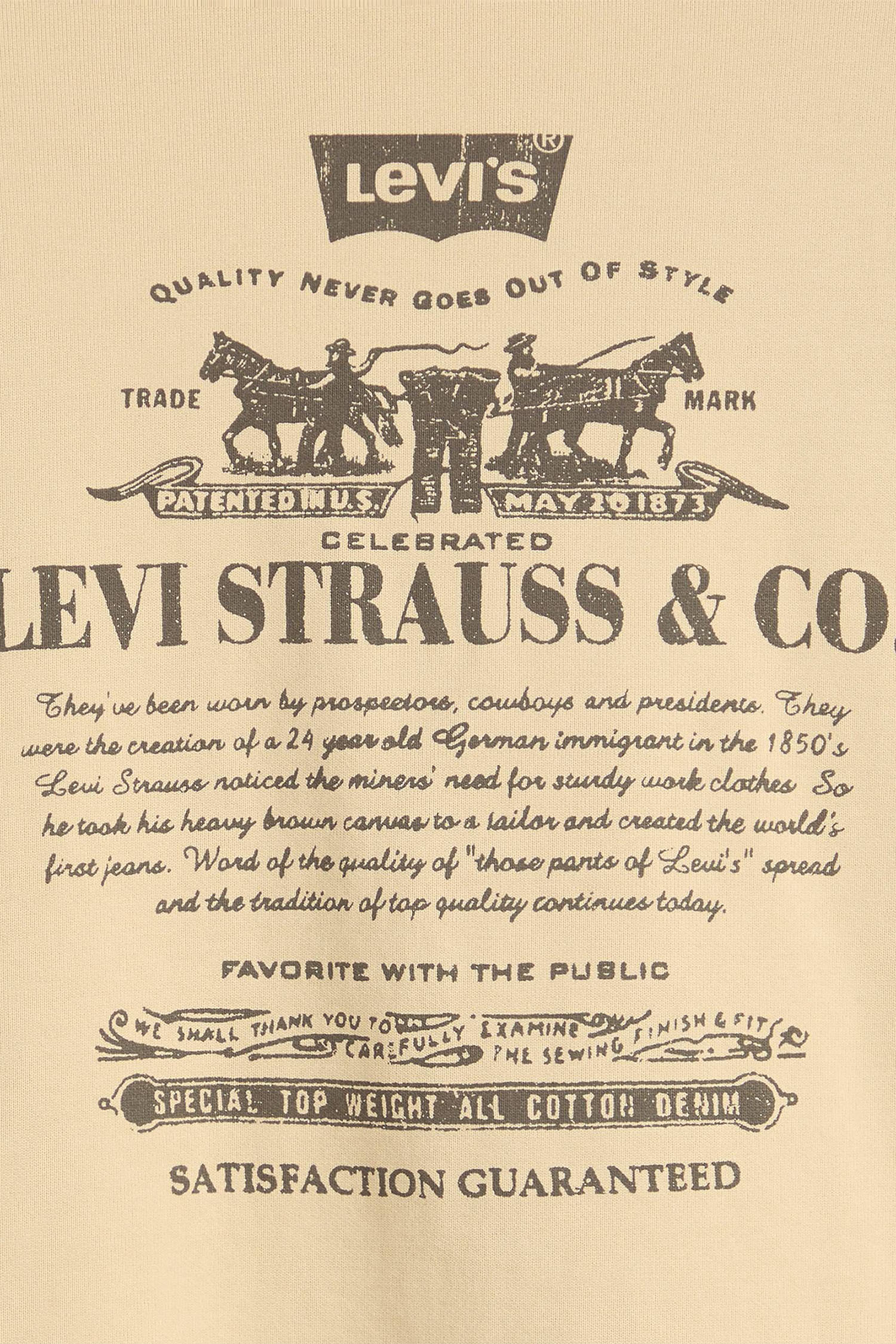 Чоловіче бежеве худі Levi’s® 38479;0423