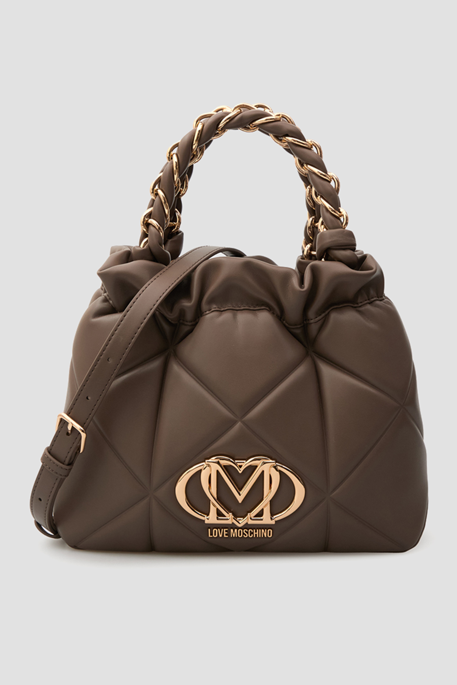 Женская коричневая сумка Moschino JC4115PP1O.LC0;203