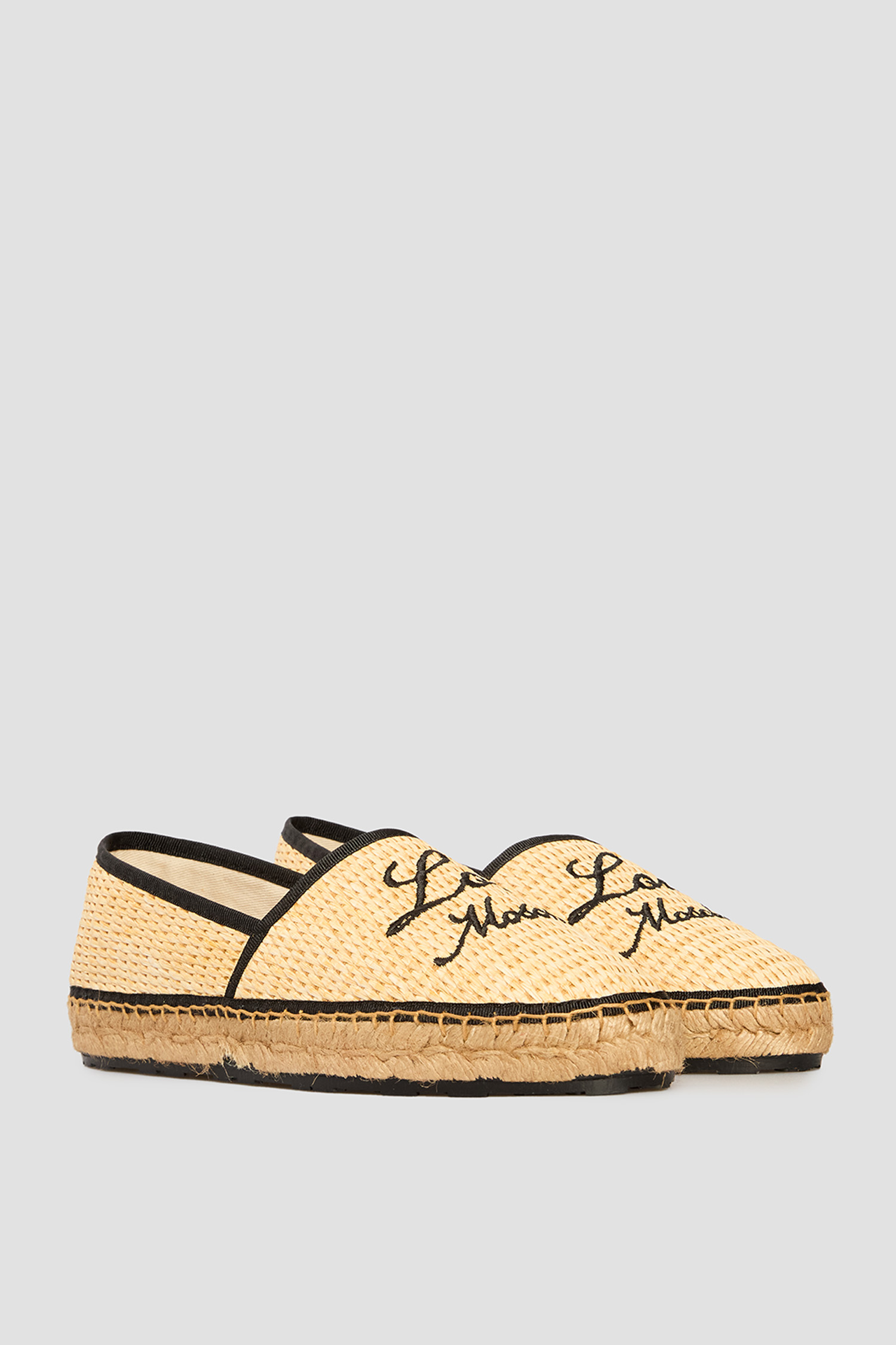 Женские бежевые эспадрильи Moschino JA10272G0M.JR1;10A