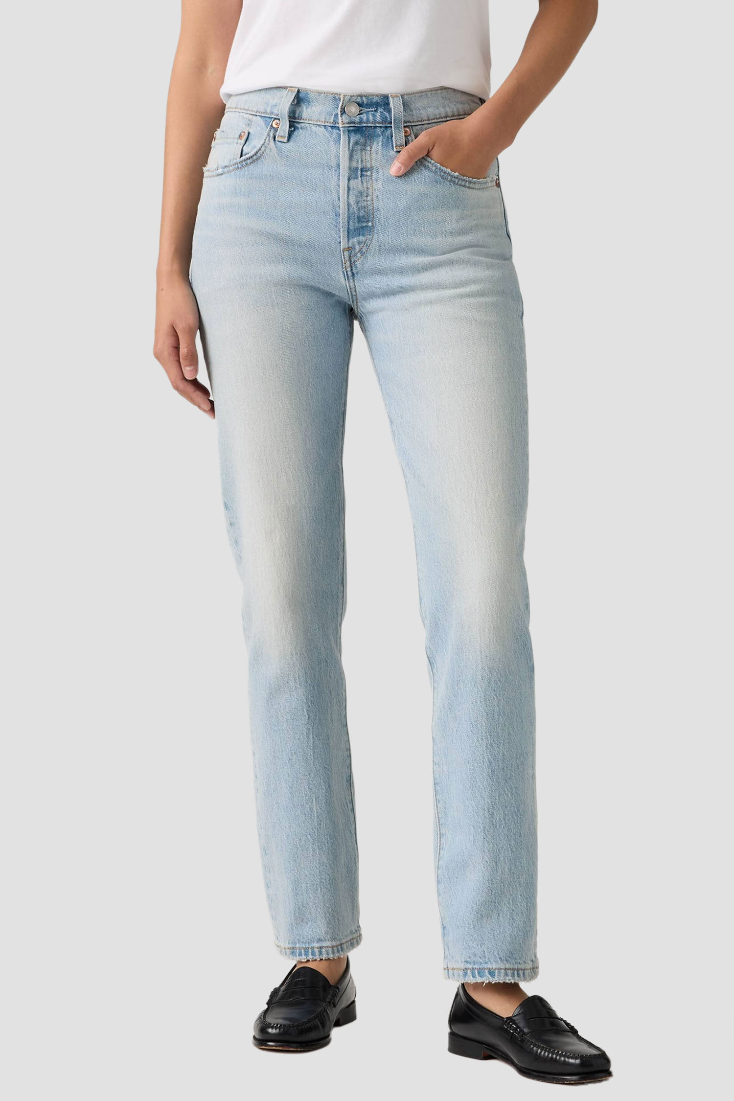 Жіночі блакитні джинси 501® Original Fit Levi’s® 12501;0631