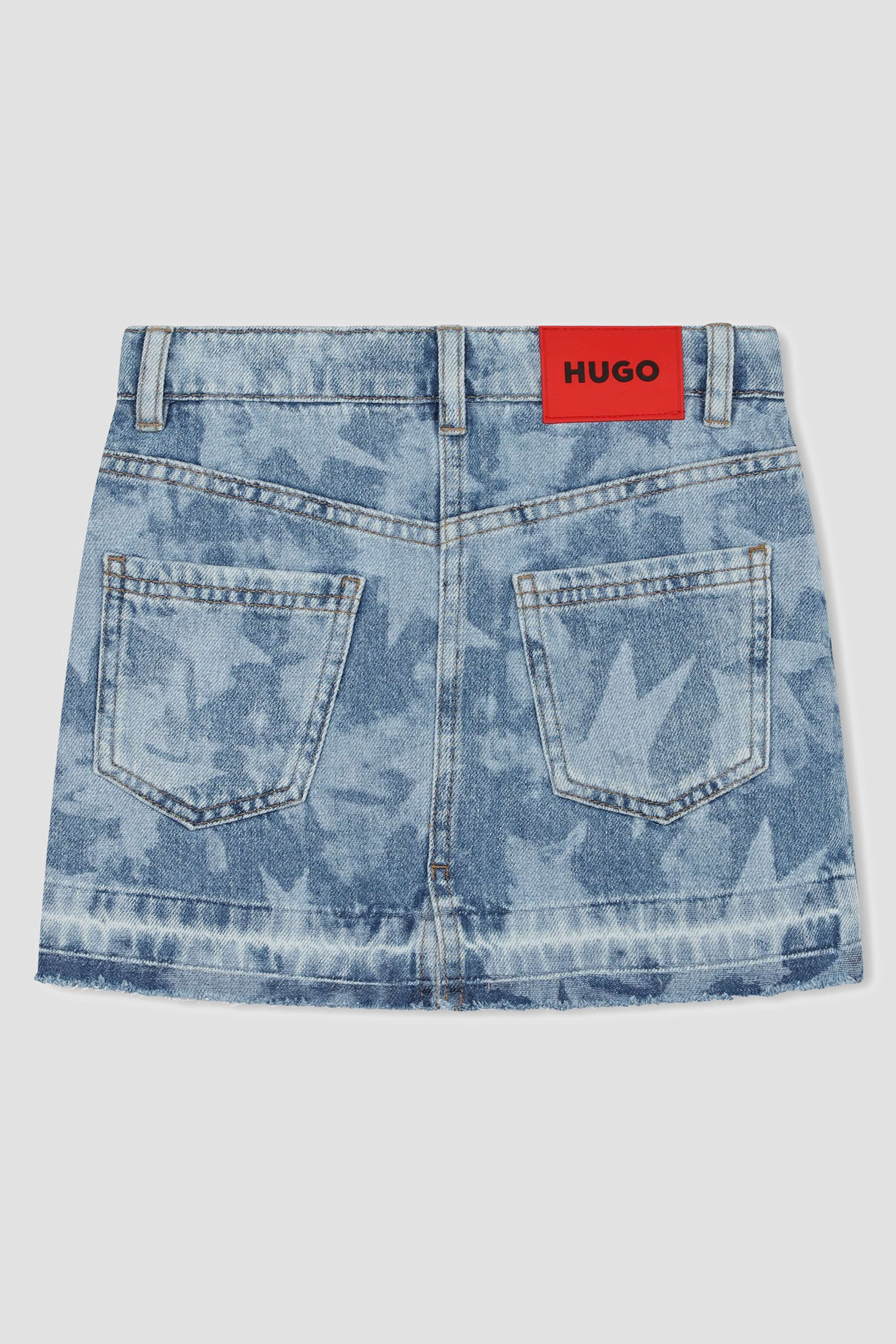 Дитяча синя джинсова спідниця HUGO kids G00086;Z10