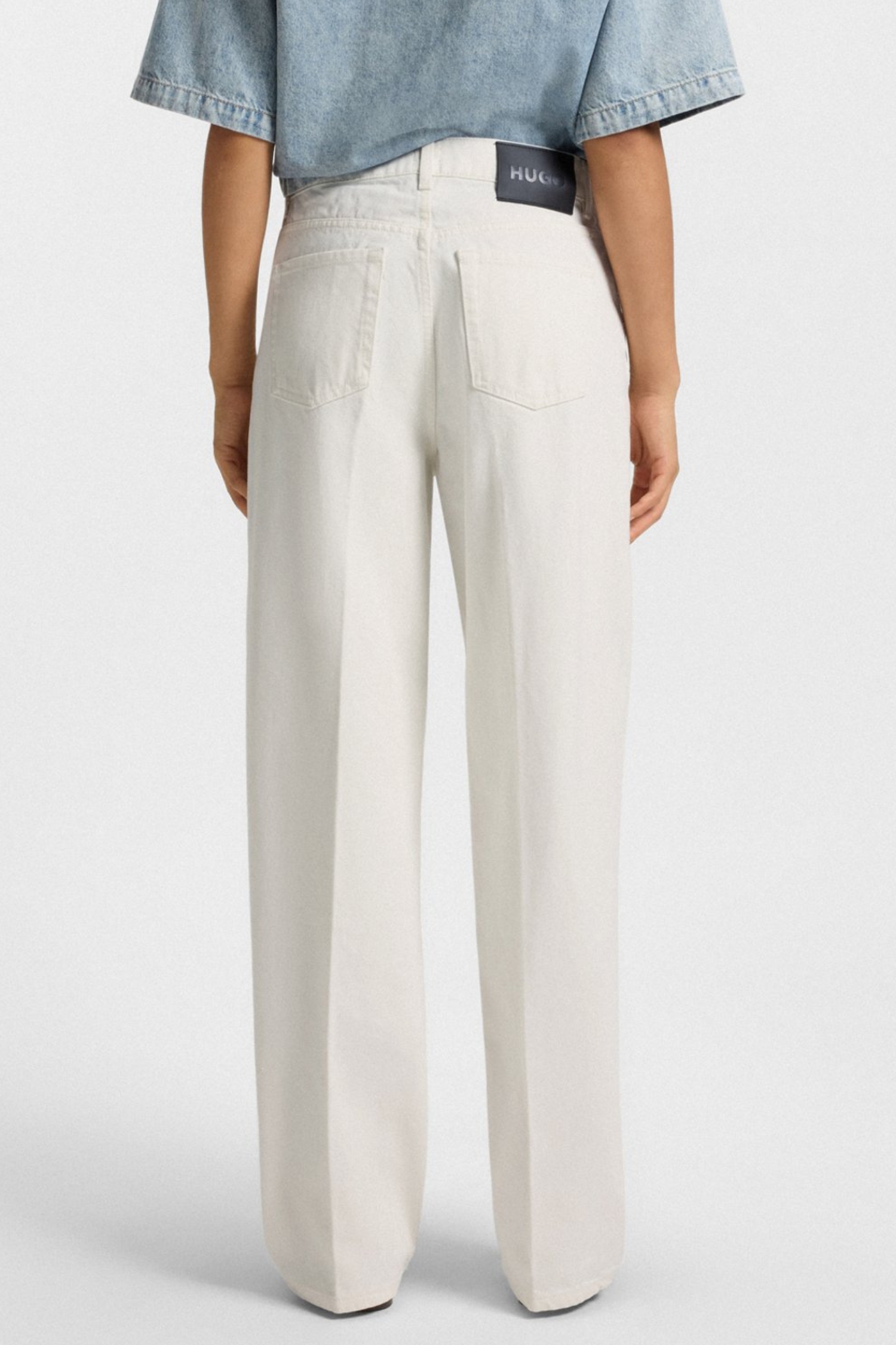 Женские белые джинсы HUGO 50535134;101