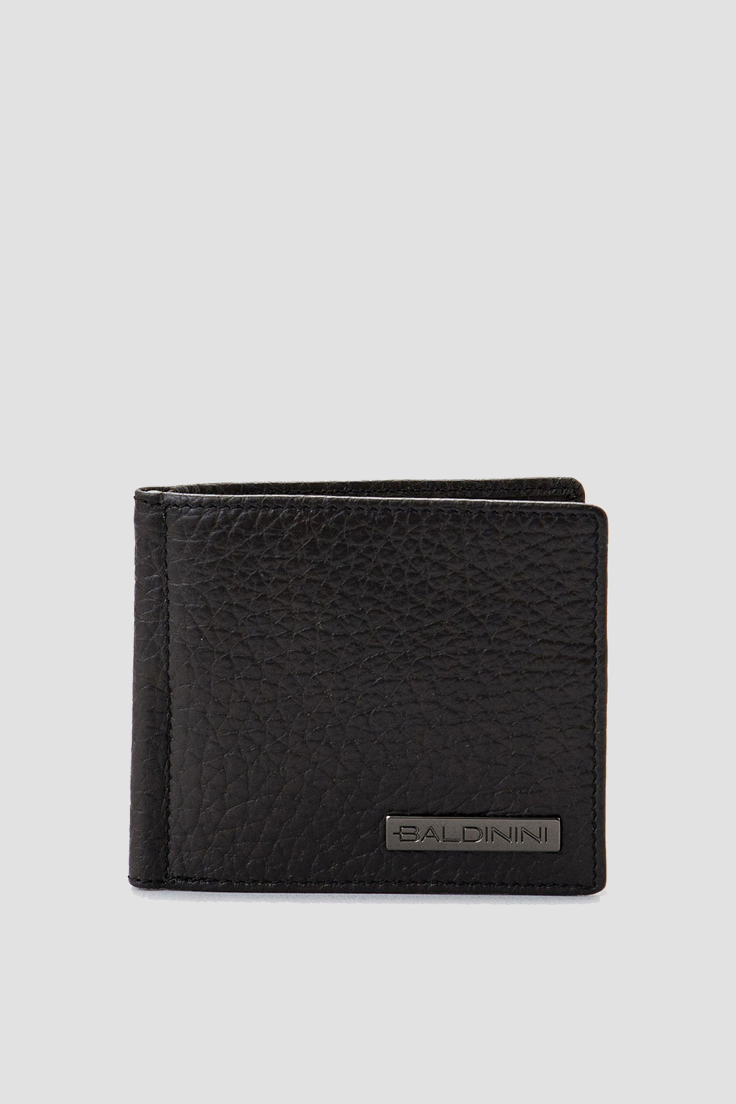 Чоловічий темно-коричневий шкіряний гаманець Baldinini Q3A006CERV;3000