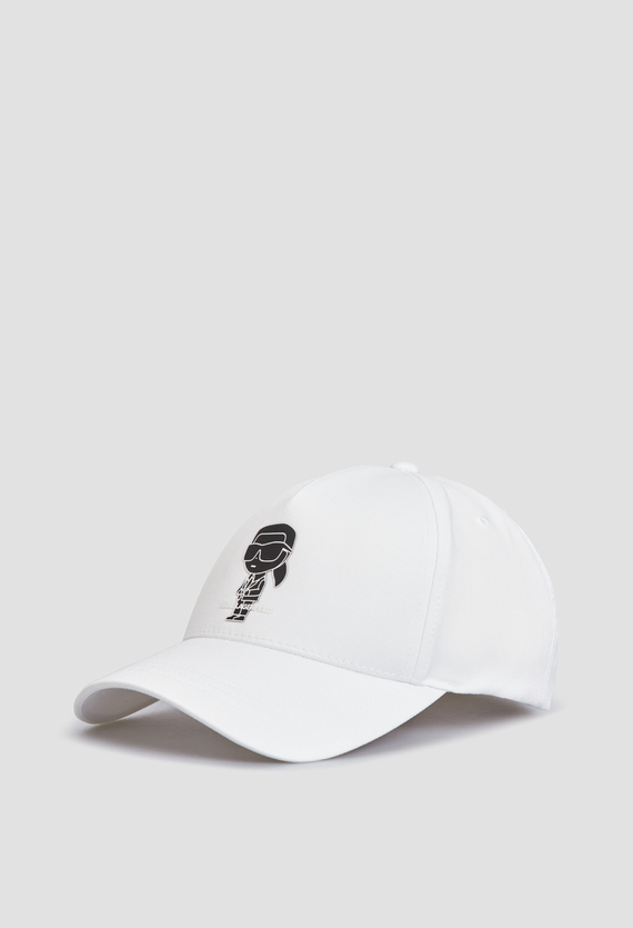Мужская белая кепка Karl Lagerfeld 531122.805615;10 — Ultrashop