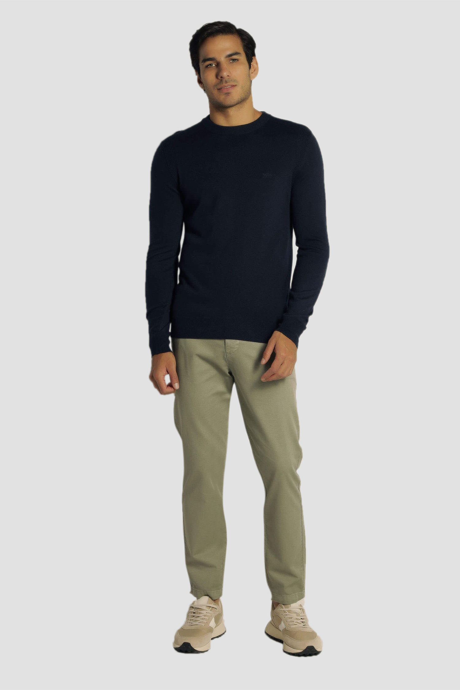 Чоловічий темно-синій джемпер Guess M2BR04.Z3142;G7V2