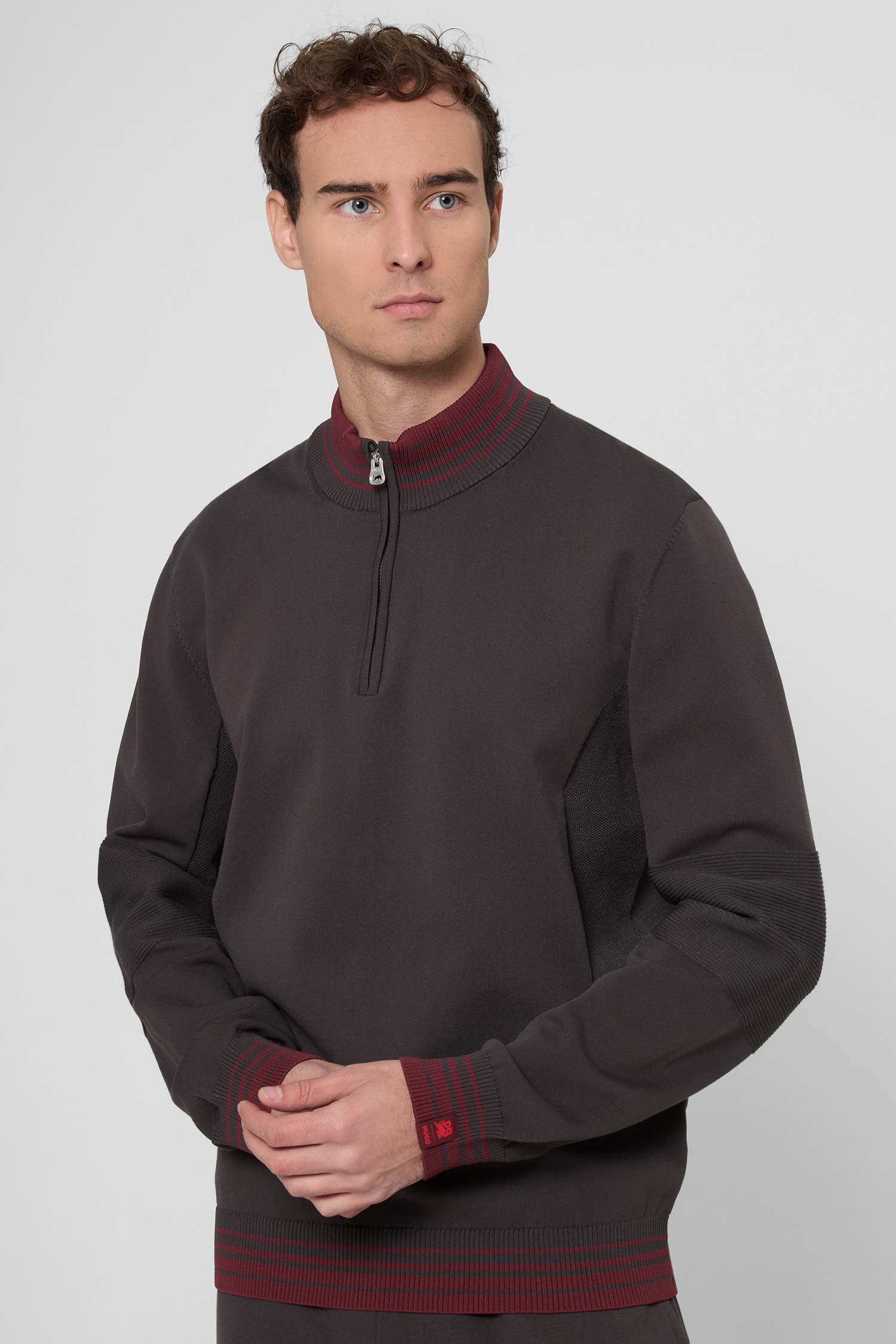 Мужская темно-серая кофта HUGO x RB HUGO 50551344;205