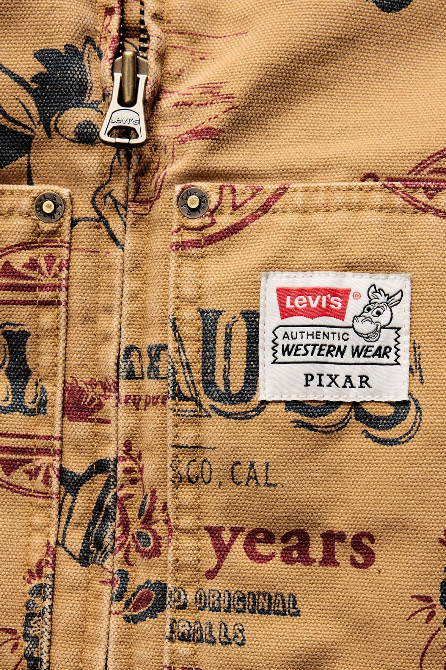 Мужской коричневый жилет Levi's® x Toy Story Levi’s® 0034M;0000