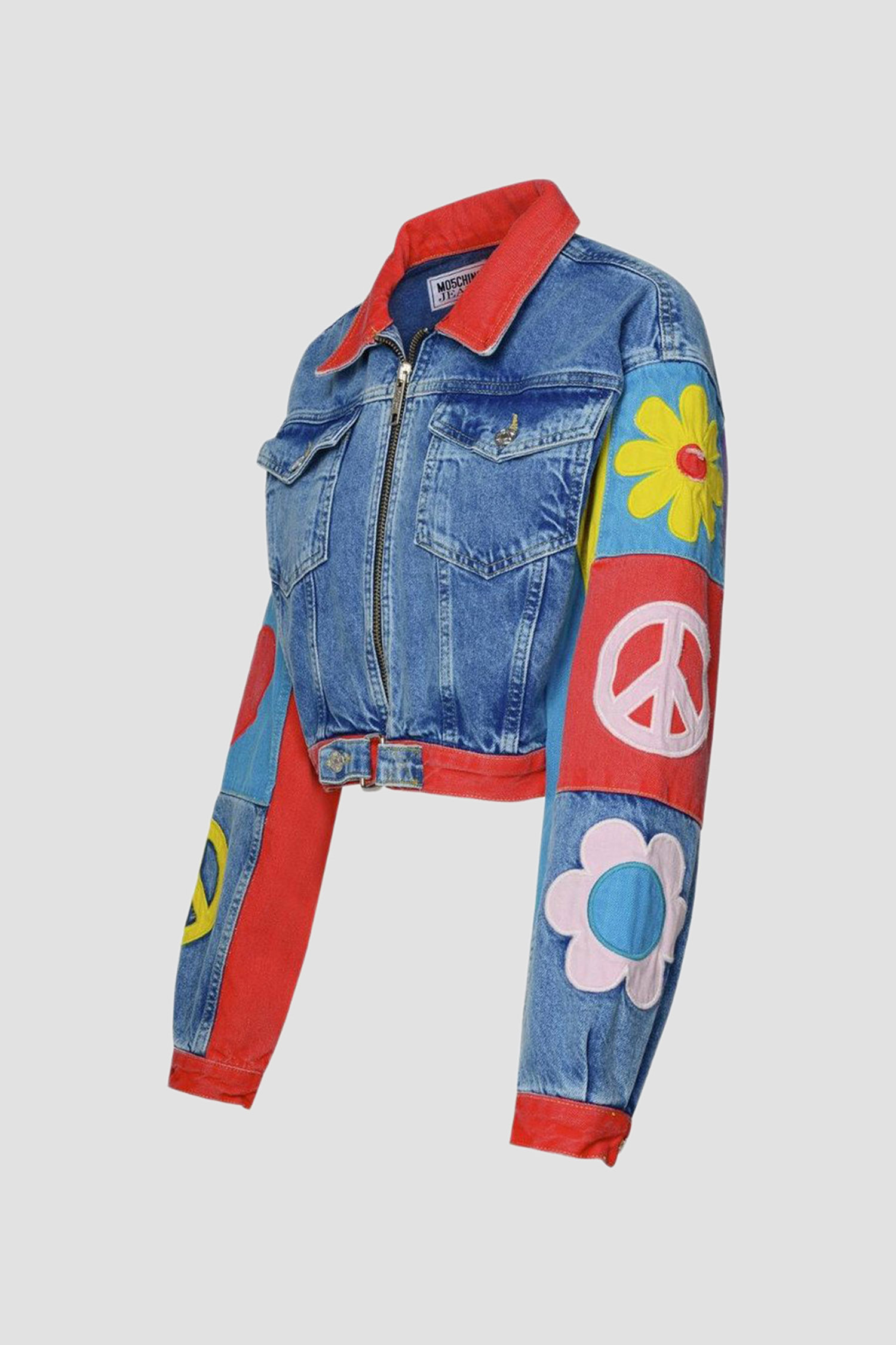 Женская синяя джинсовая куртка Moschino A0503.3236;1295