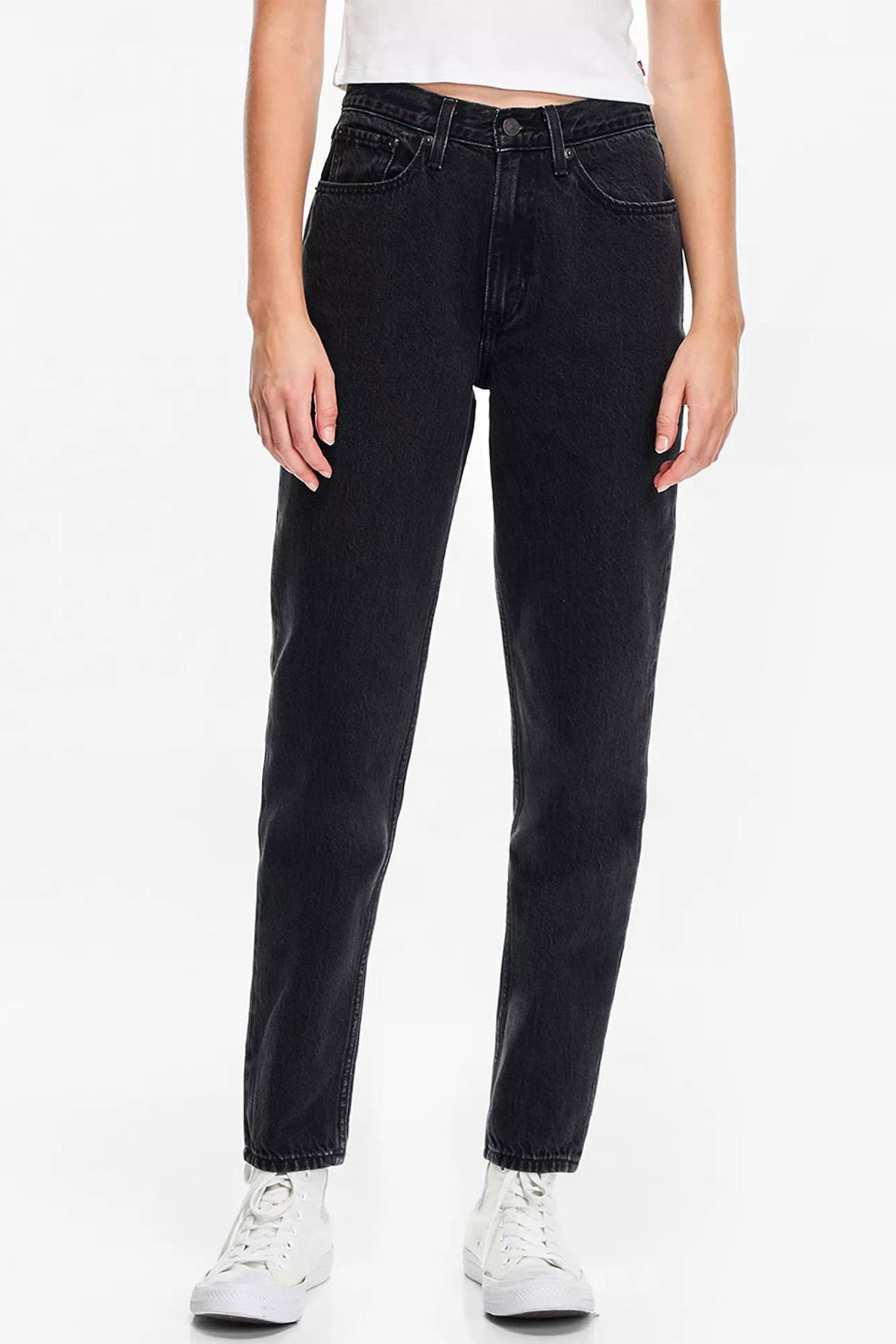 Женские черные джинсы '80s Mom Levi’s® A3506;0006