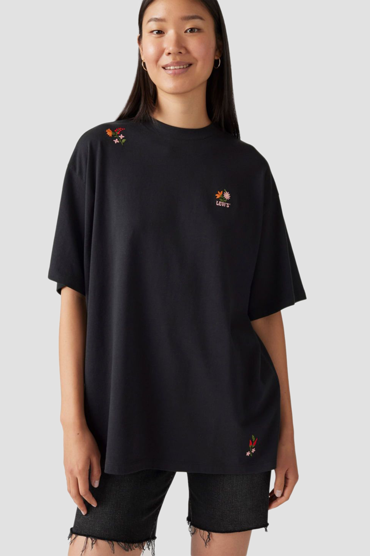 Жіноча чорна футболка Levi’s® A4924;0081