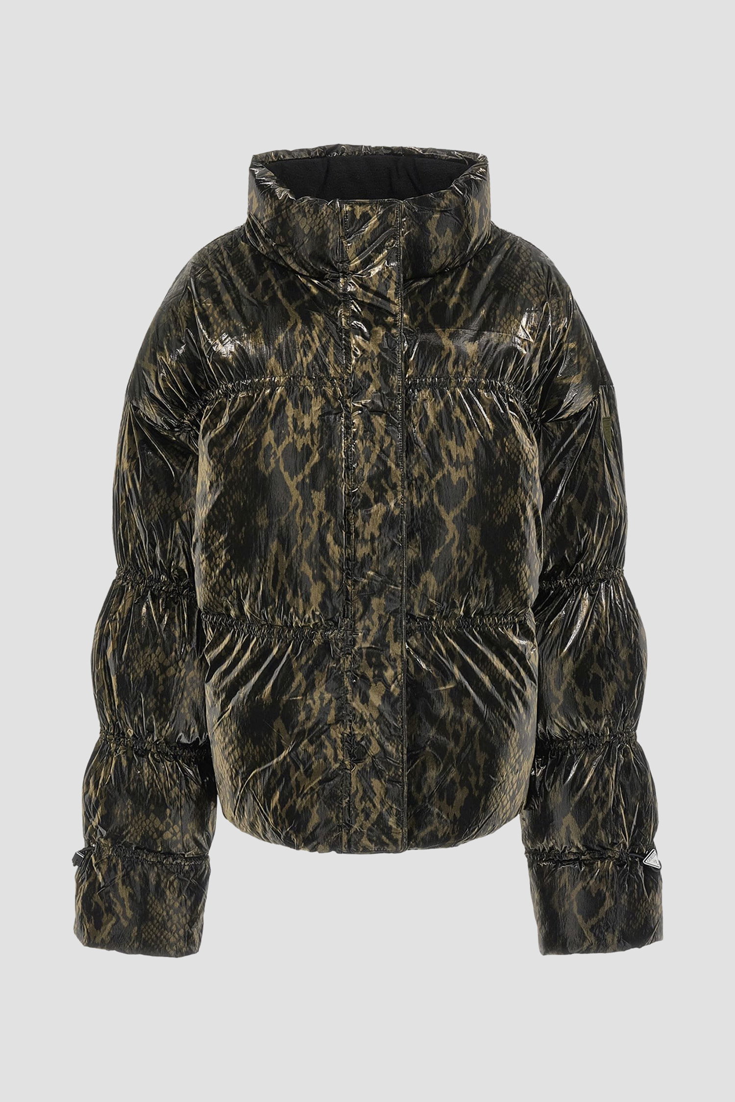 Женская зеленая куртка с узором Guess W3BL29.WFQX0;F8AQ