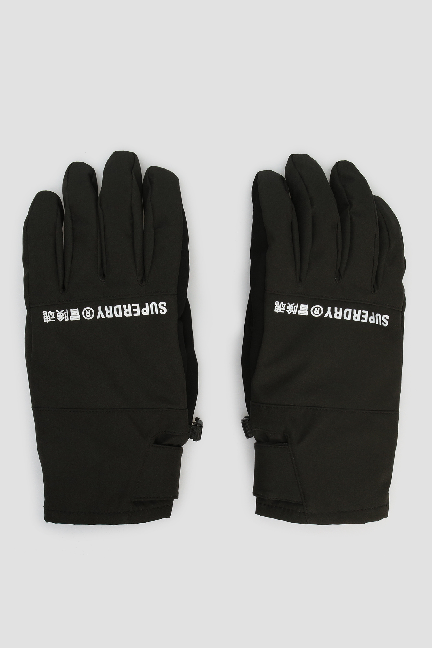 Женские черные перчатки SuperDry WS210018A;02A