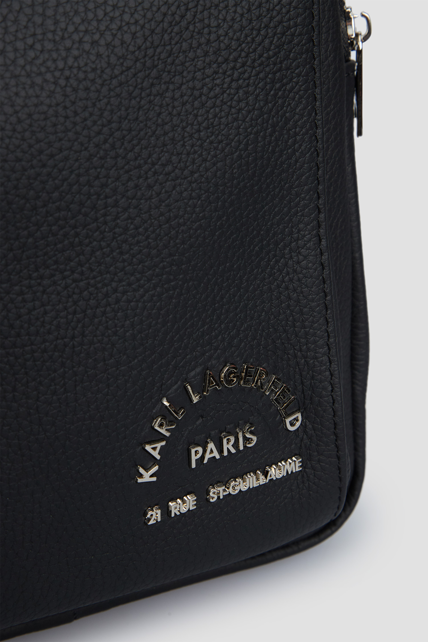 Мужская черная кожаная сумка Karl Lagerfeld 544451.815919;990 — Ultrashop