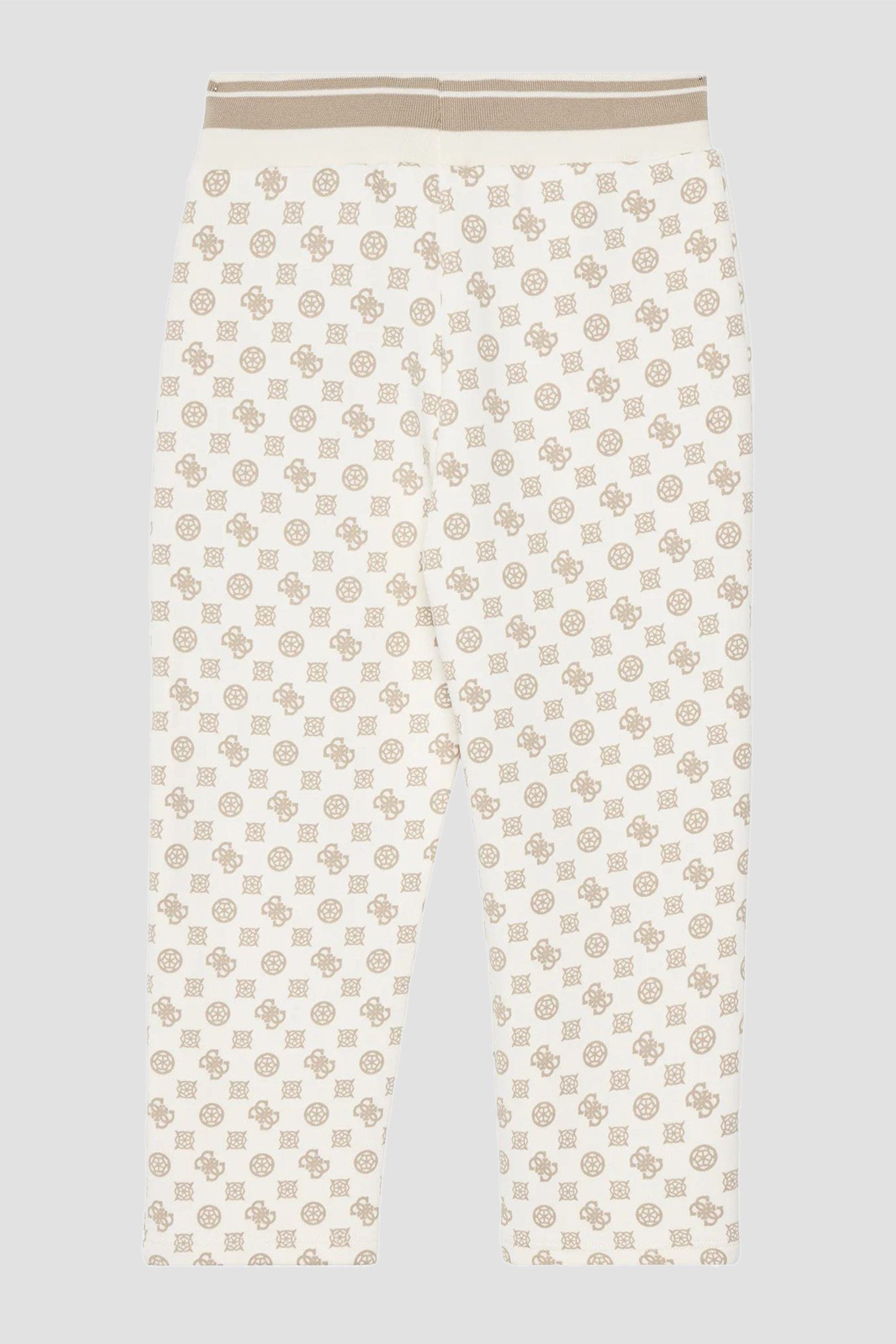 Детские белые спортивные брюки с узором Guess Kids J5YQ34.KB212;P1MS
