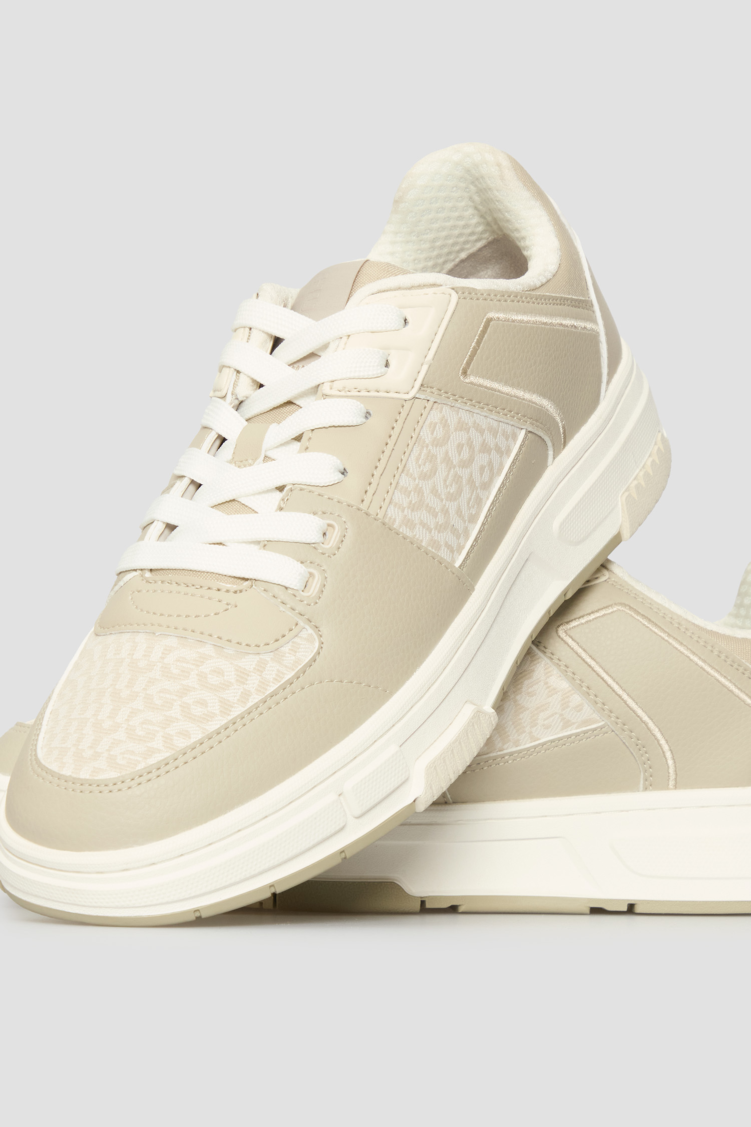 Чоловічі бежеві снікерси HUGO 50548544;271