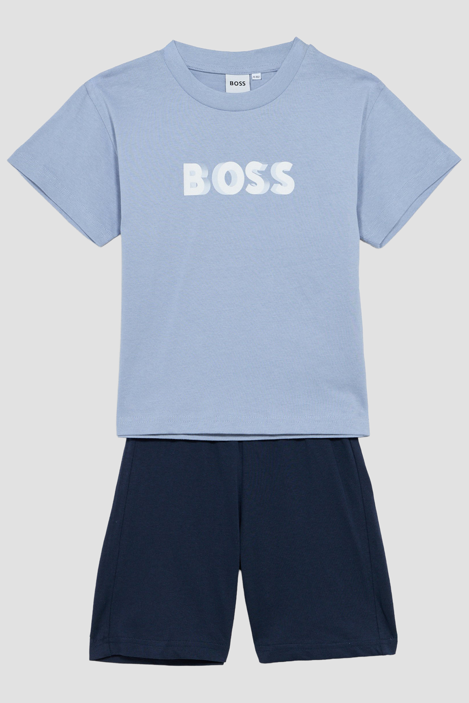 Детская пижама (футболка, шорты) BOSS kids J53002;C849