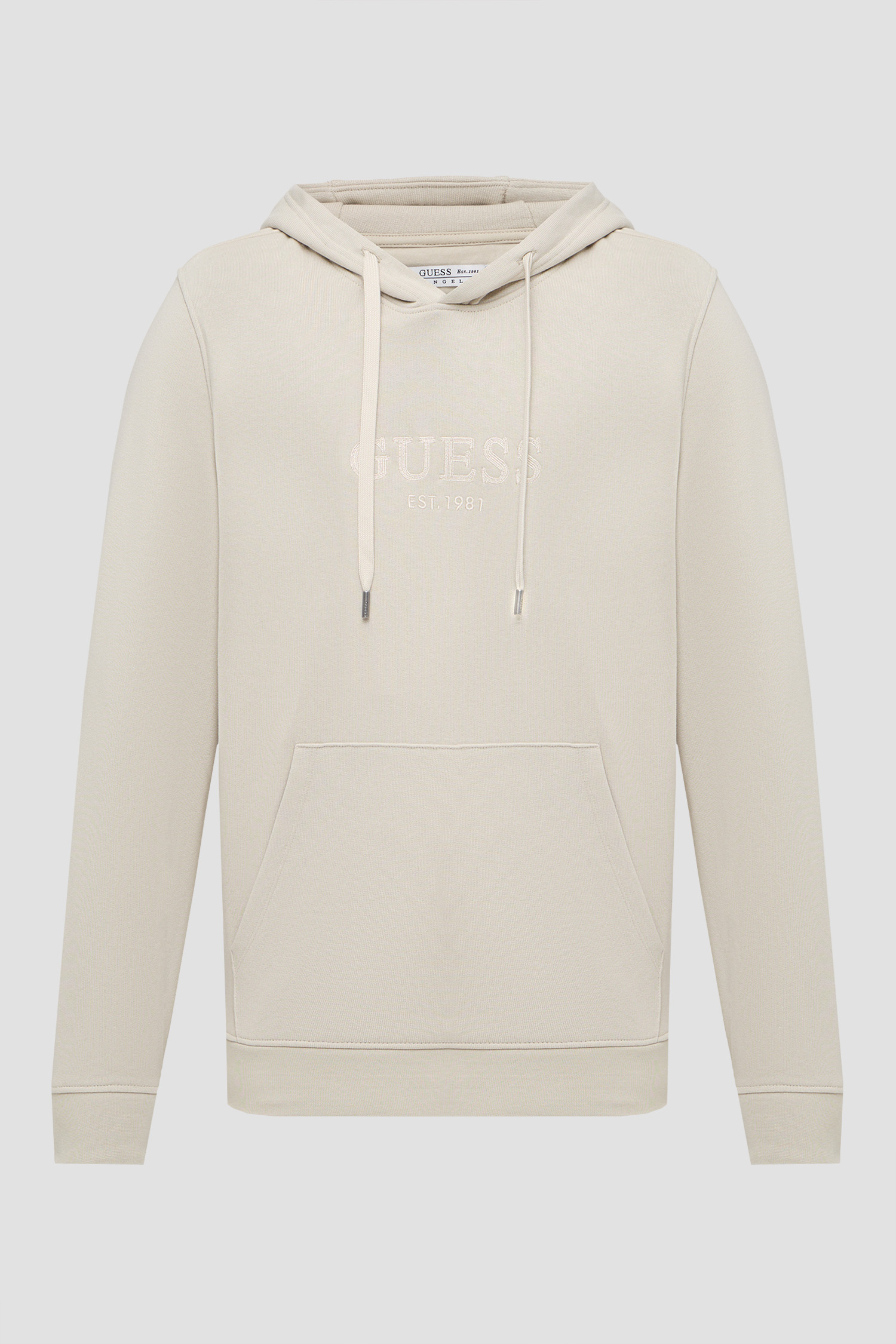 Чоловіче бежеве худі Guess M6YQ36.K4243;G9H6