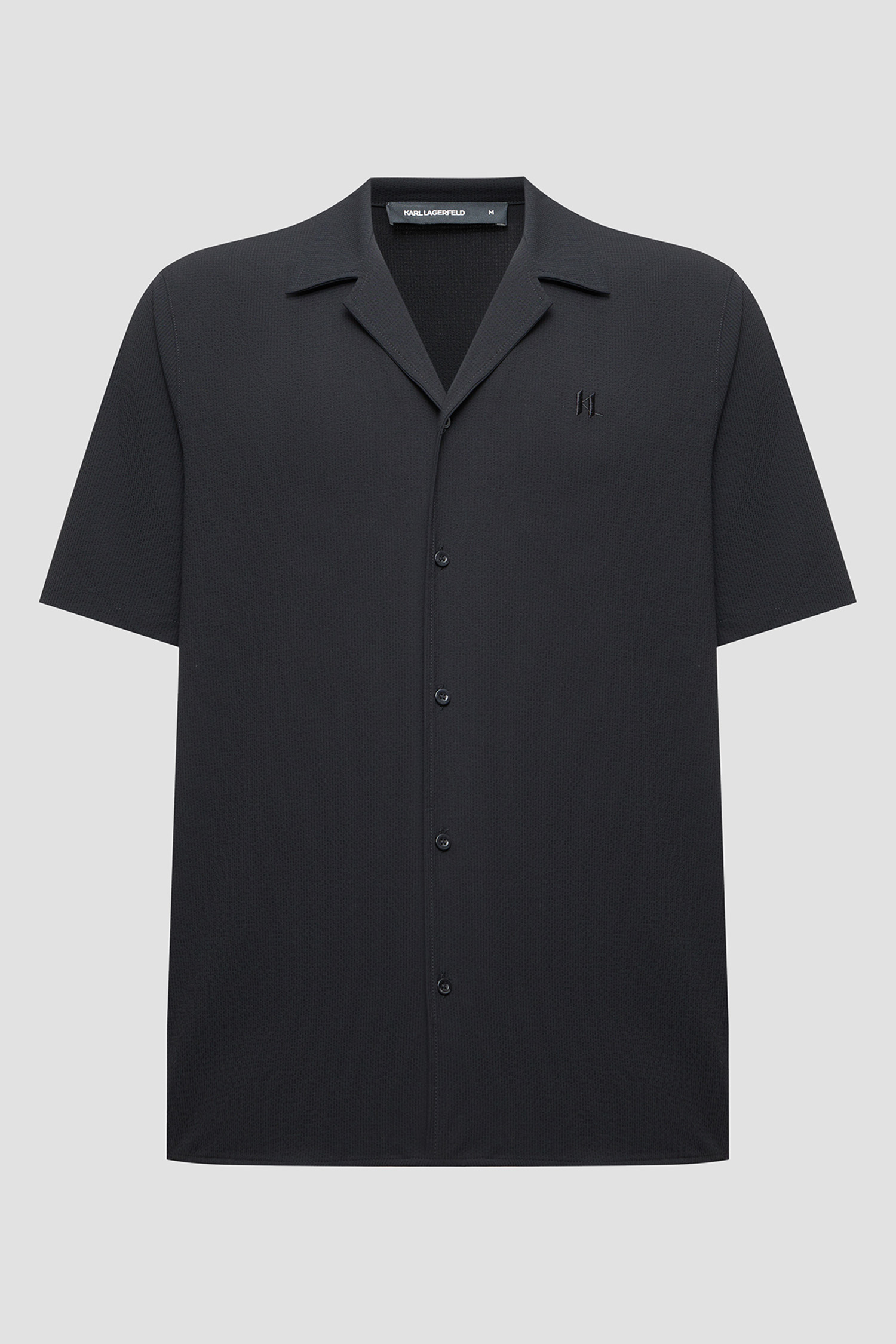 Мужская черная рубашка Karl Lagerfeld 562034.605942;990