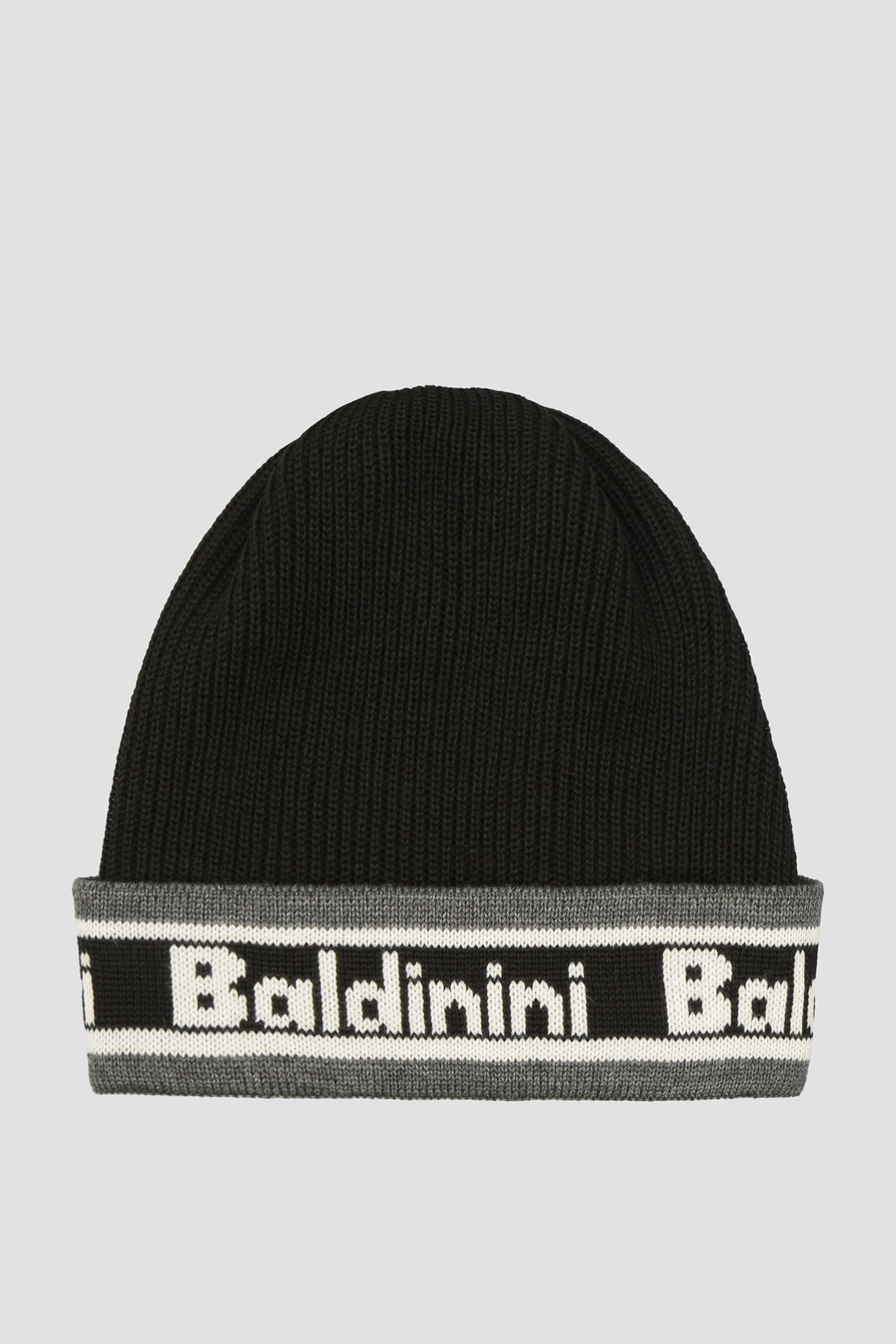 Чорна вовняна шапка для хлопців Baldinini M2B003MSLA;NEGR