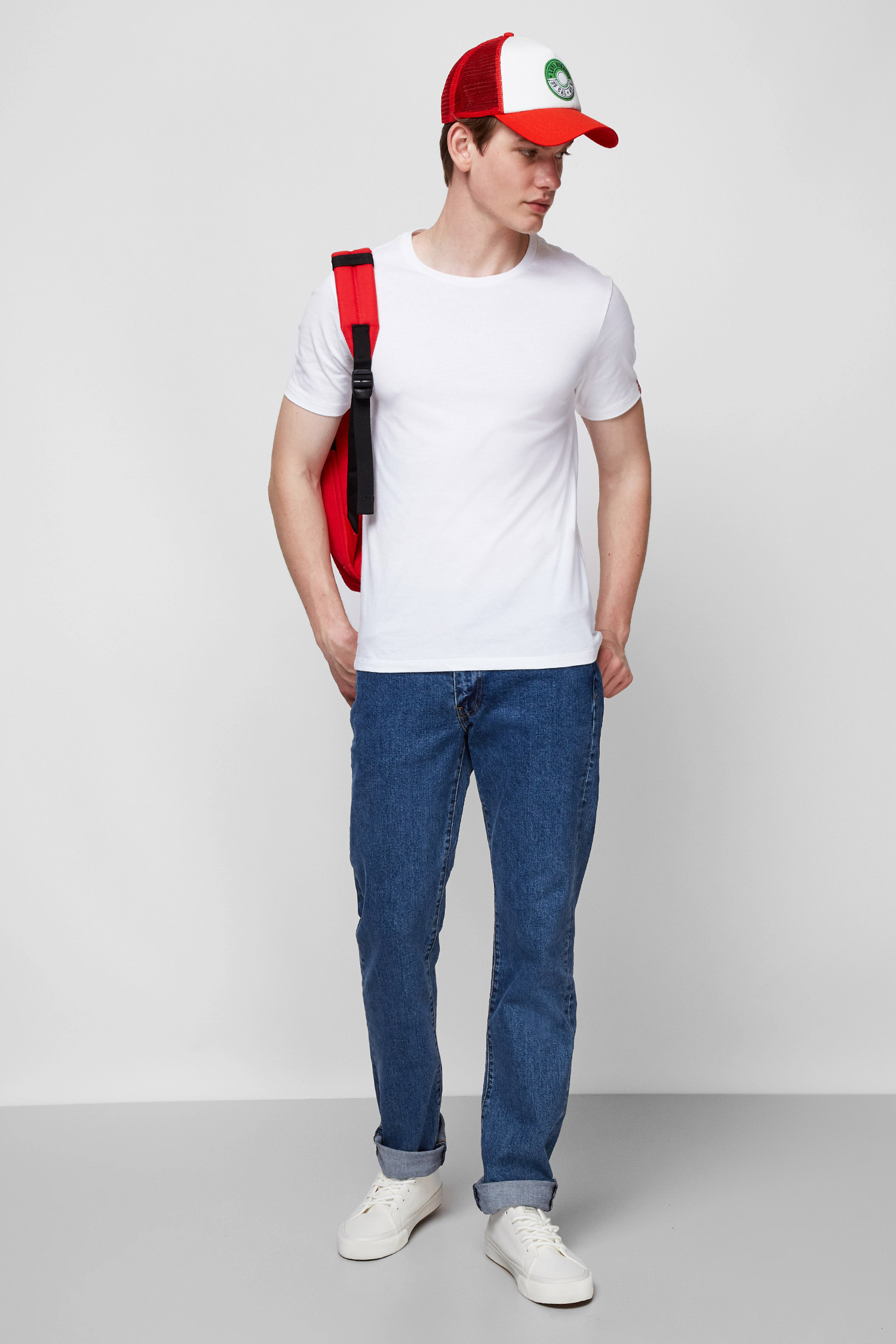 Белая футболка для парней Crew Neck Slim fit (2 шт) Levi’s® 82176;0002