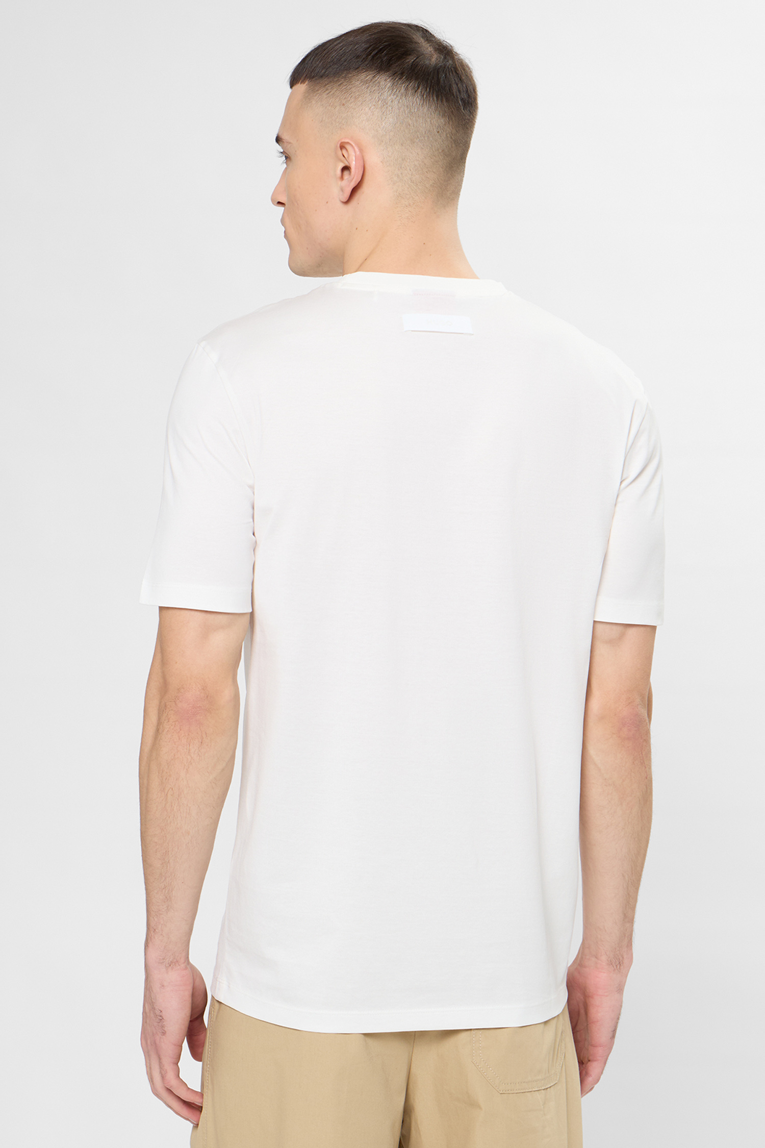 Чоловіча біла футболка HUGO 50542969;102