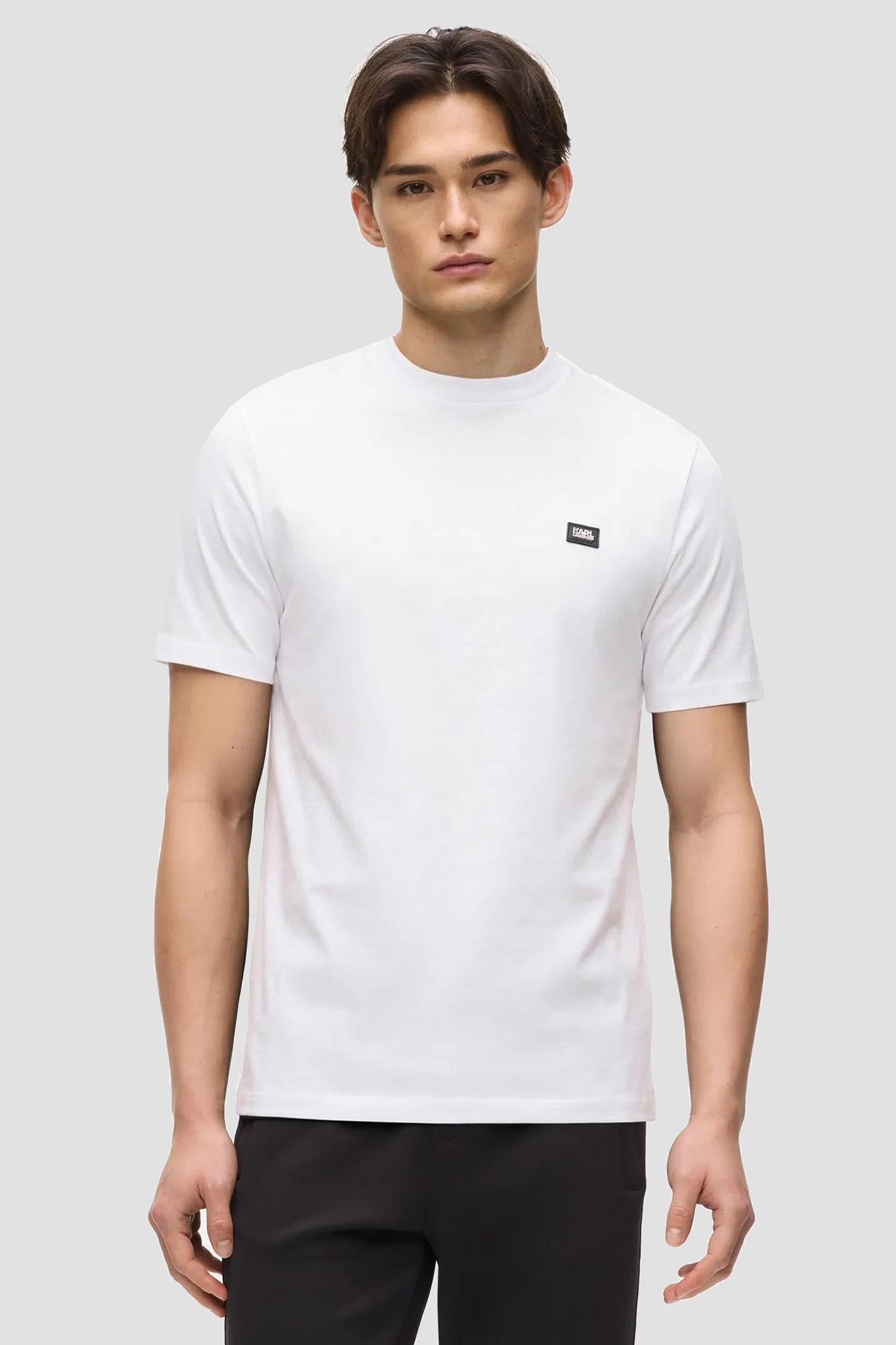 Мужская белая футболка Karl Lagerfeld 562235.755052;10