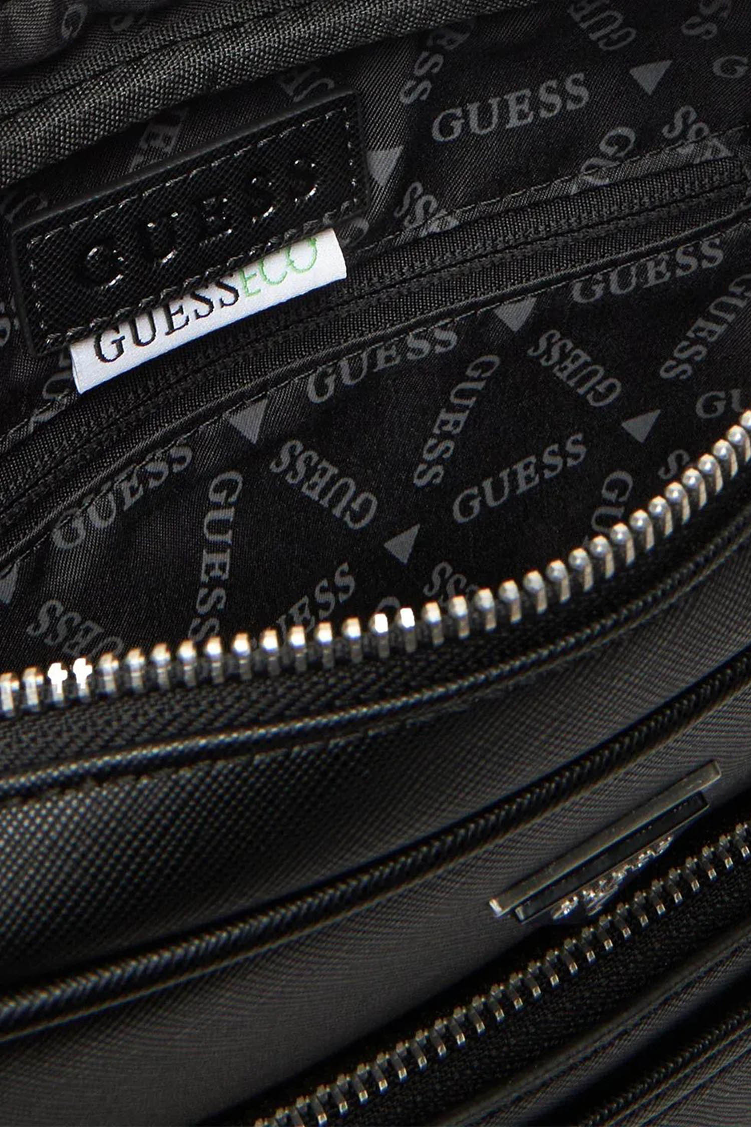 Чоловіча чорна сумка Guess HMMISA.P5422;BLA