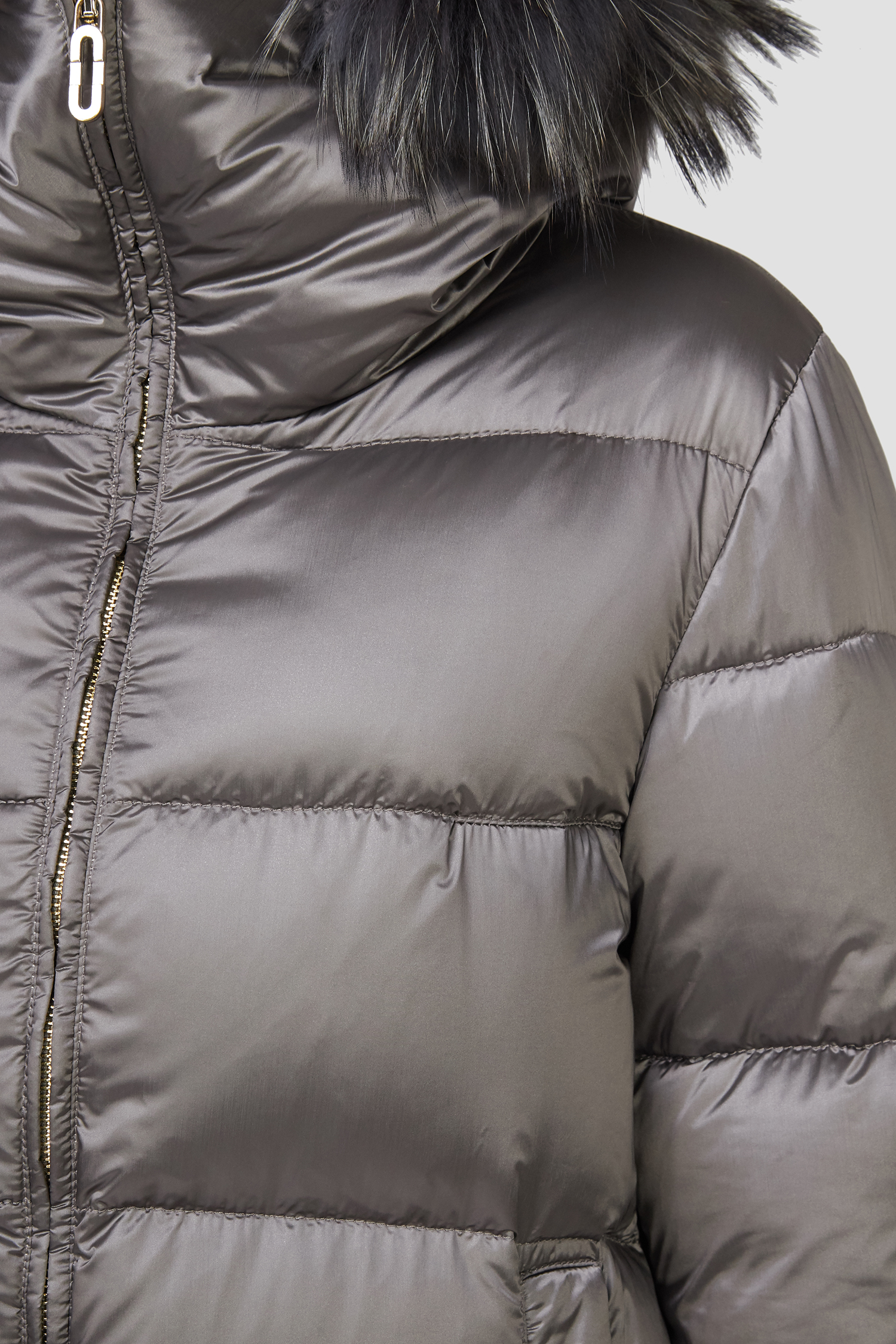 Женский серый пуховик STILNOLOGY 65T503;004