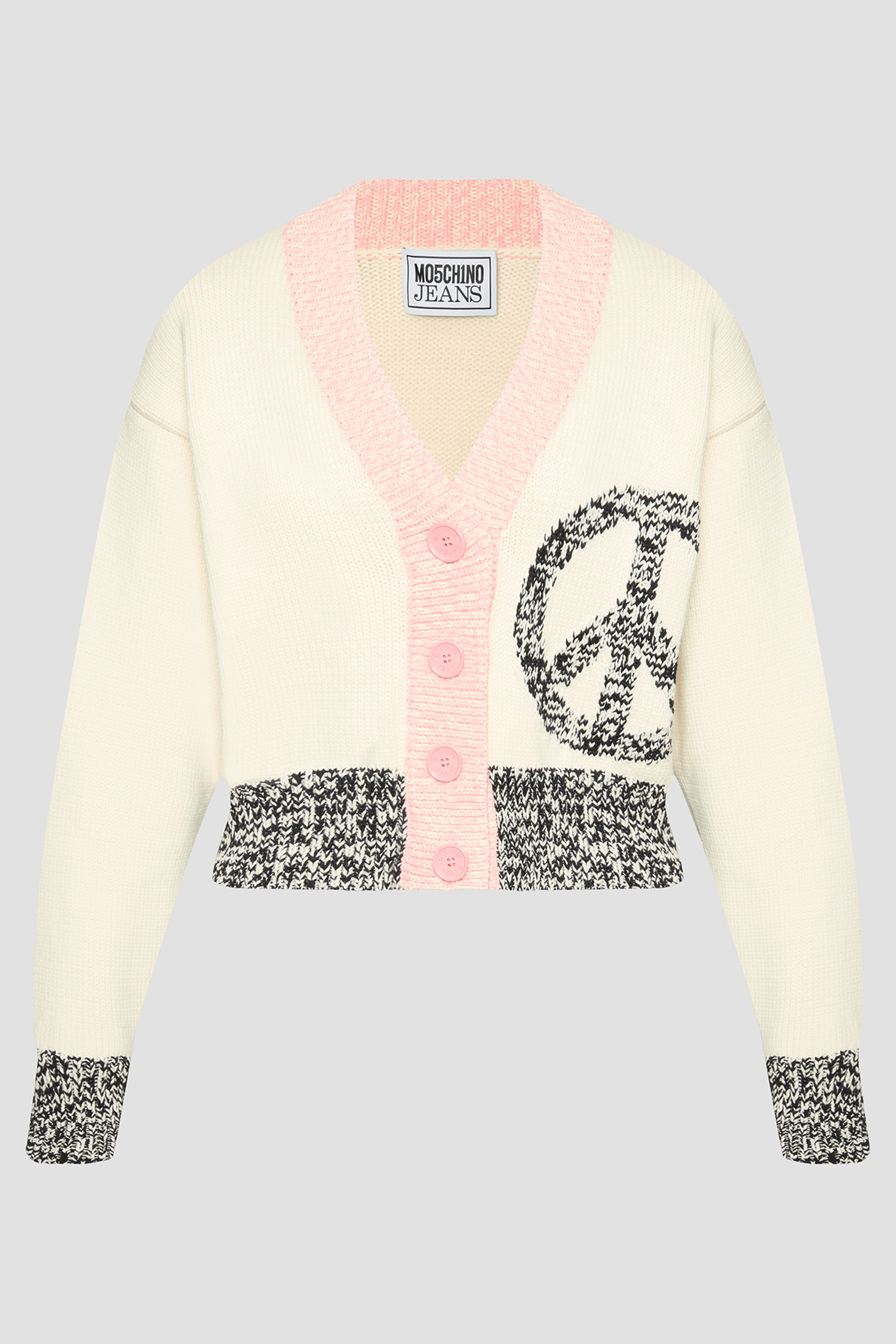 Жіночий білий кардиган Moschino A0918.3209;2002