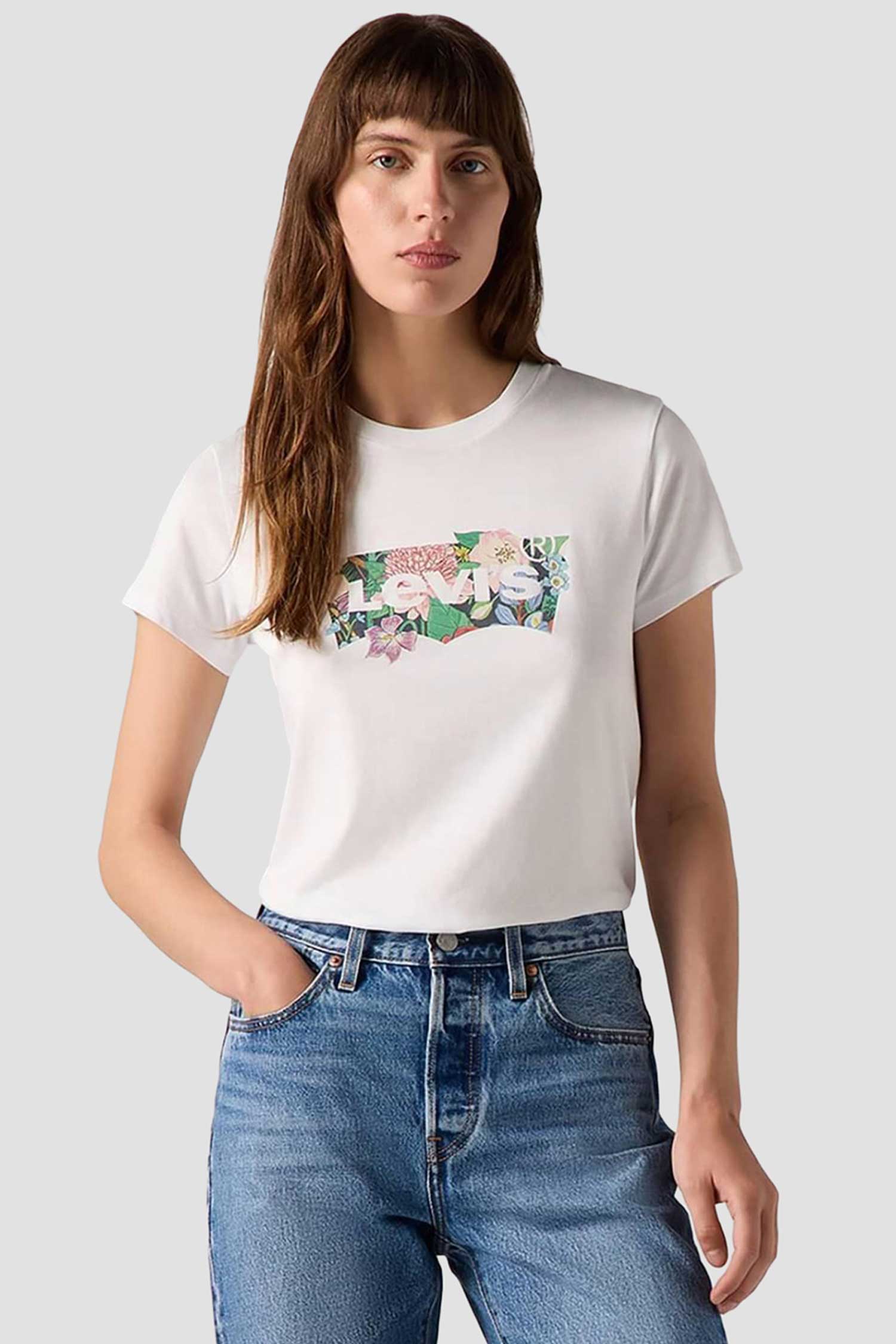 Женская белая футболка Levi’s® 17369;2931