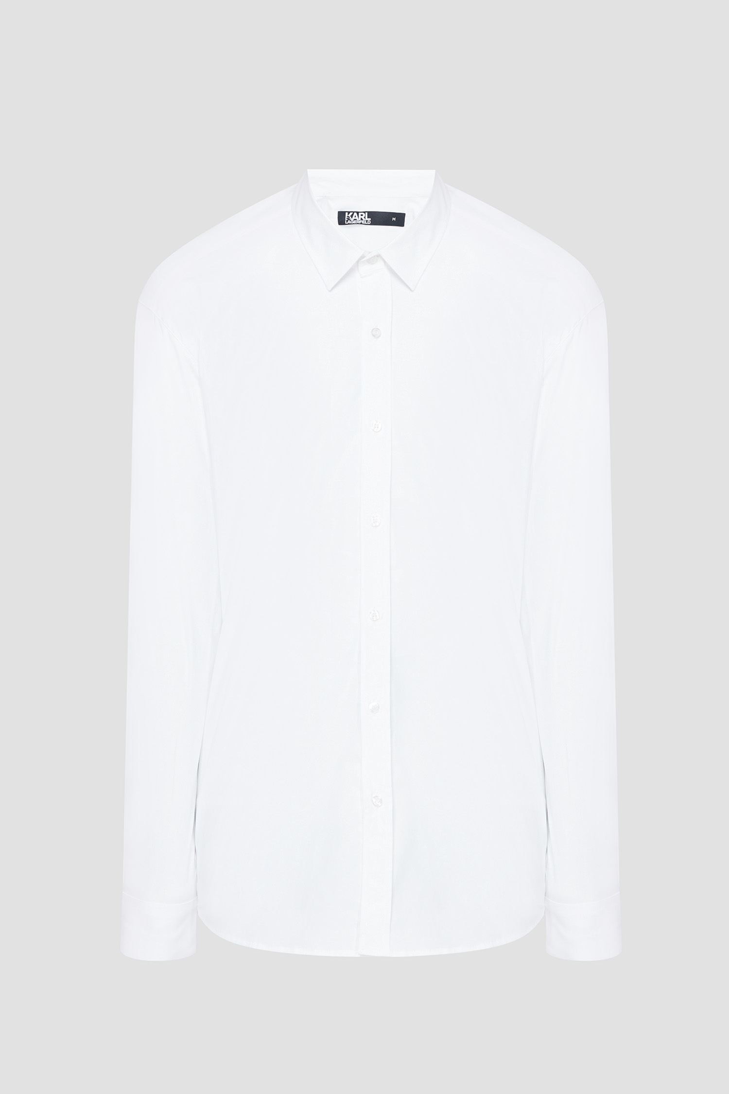 Мужская белая рубашка Karl Lagerfeld 532600.605935;10