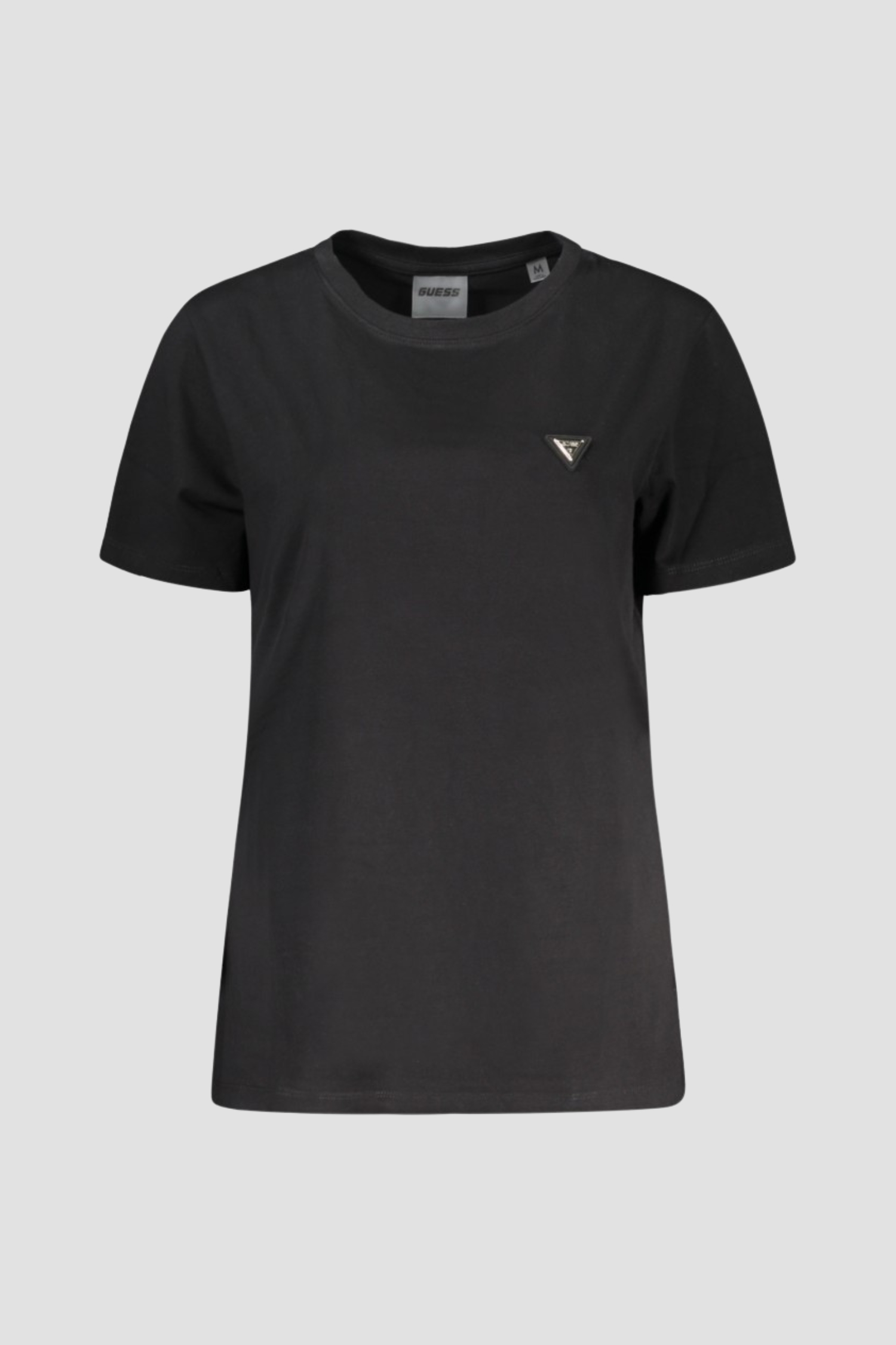 Жіноча чорна футболка Guess V4YI09.J1314;JBLK