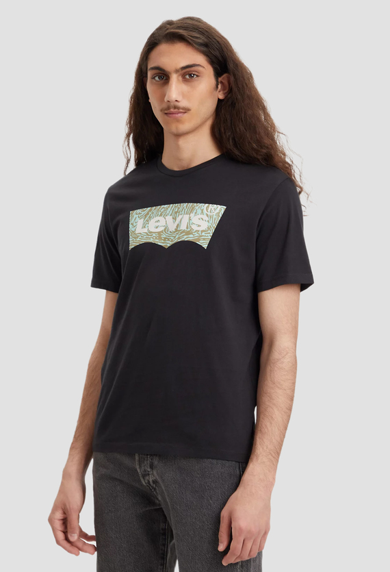 Мужская черная футболка Levi’s® 22491;0577 — Ultrashop