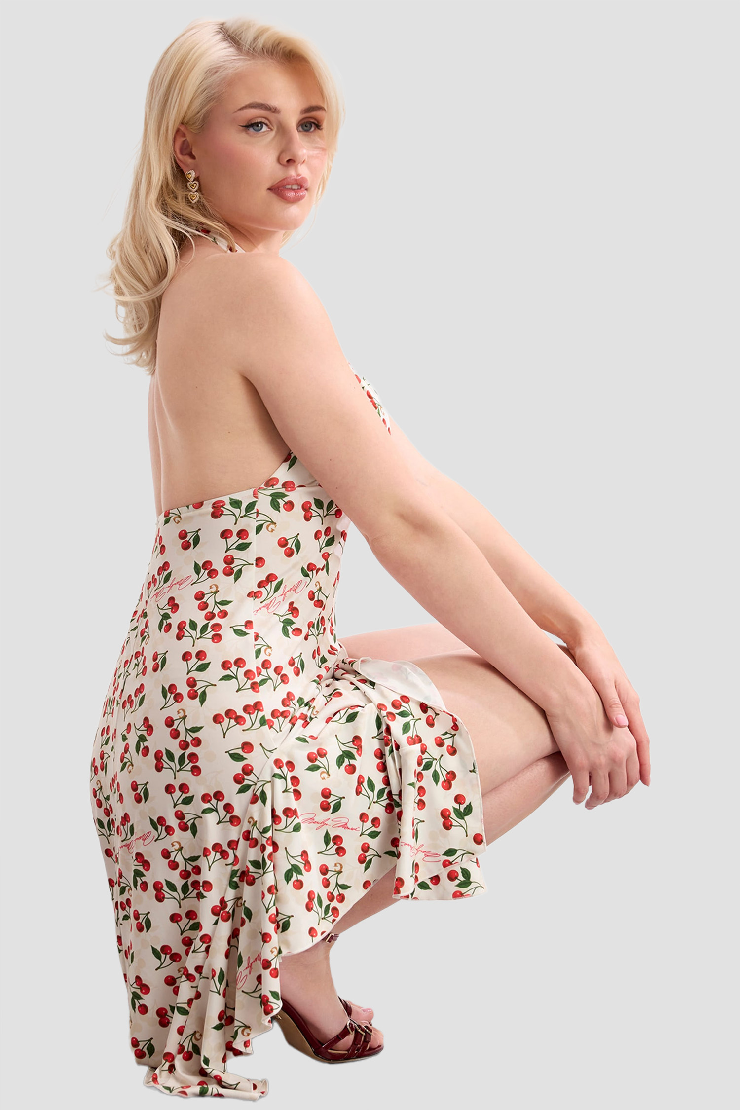 Женский сарафан с узором Guess W6YKAV.K6706;PMW6