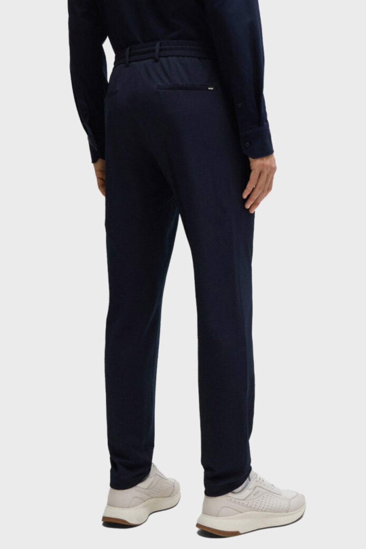 Мужские темно-синие брюки BOSS 50514680;404