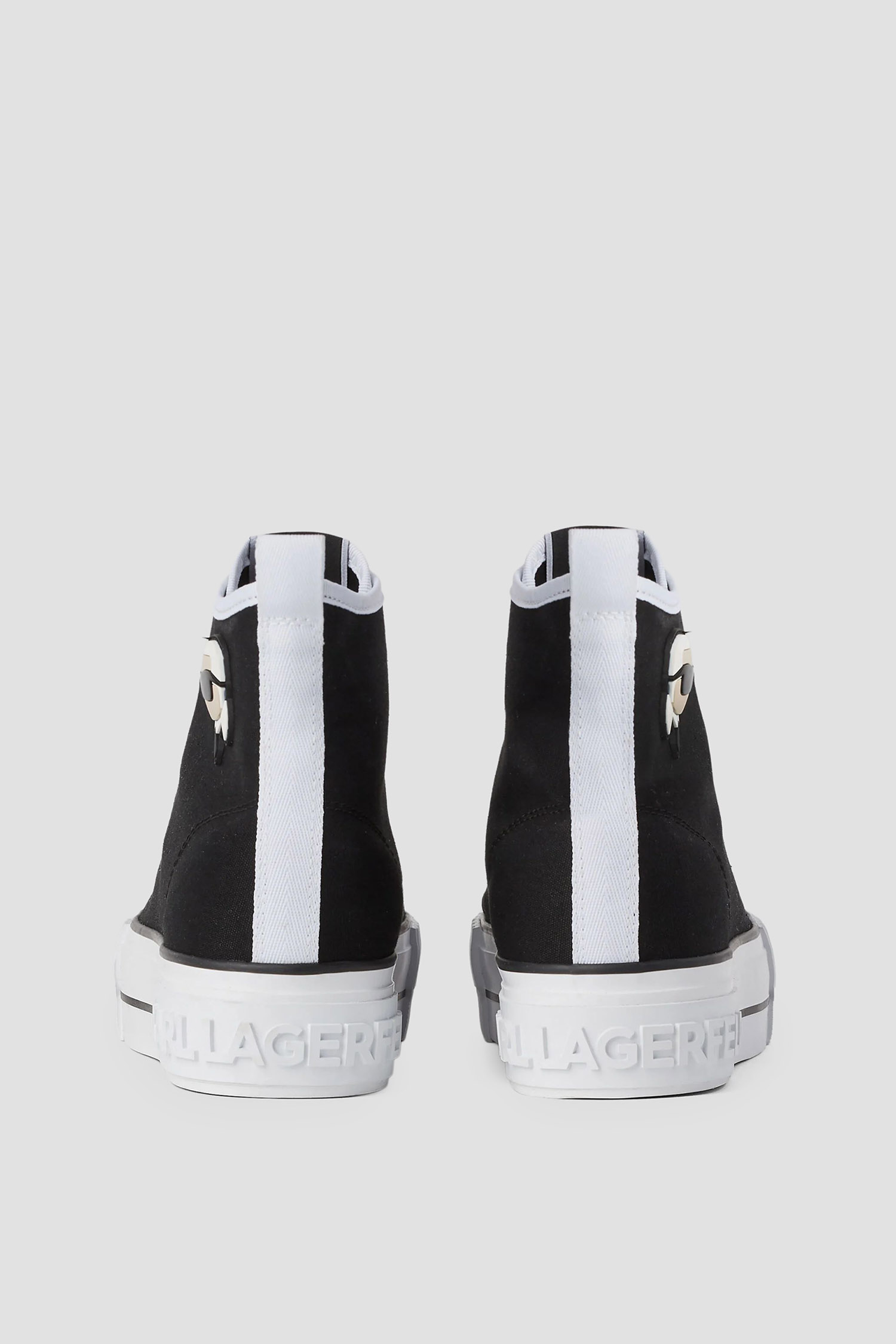Женские черные кеды Karl Lagerfeld KL60444;900