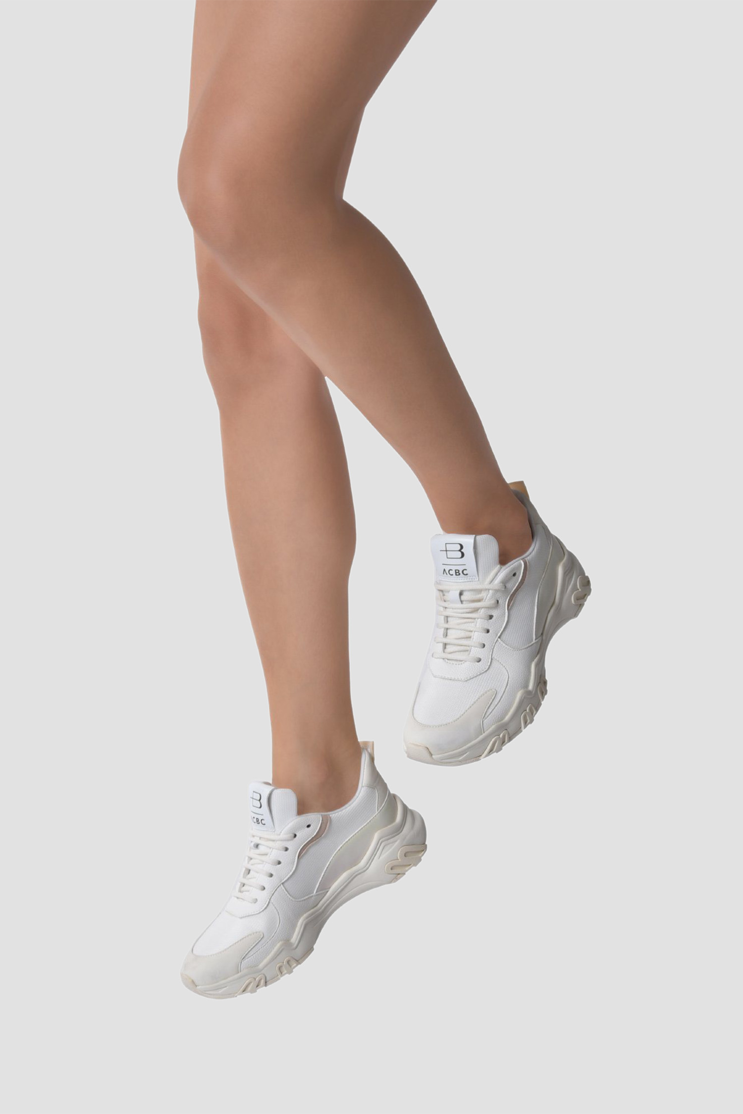 Женские белые кроссовки Baldinini x ACBC BALDININI D4H002T1ECOM;8013