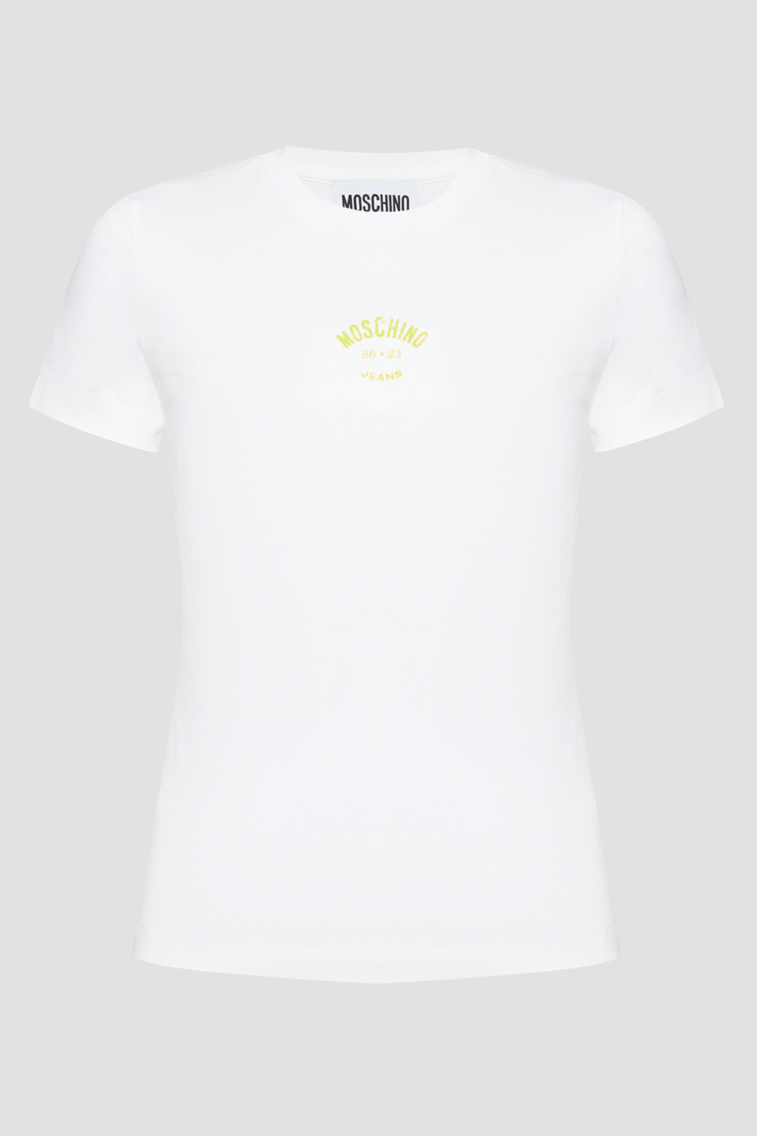 Жіноча біла футболка Moschino J0713.3234;7001