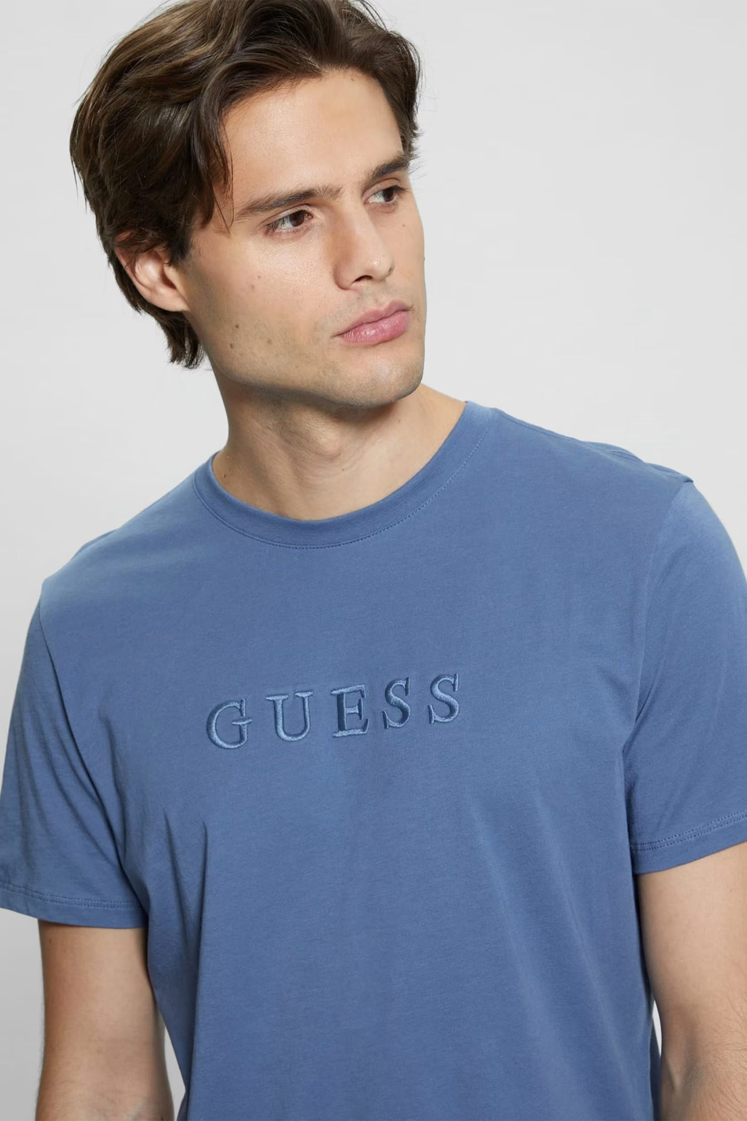Мужская синяя футболка Guess M2BP47.K7HD0;G7HC