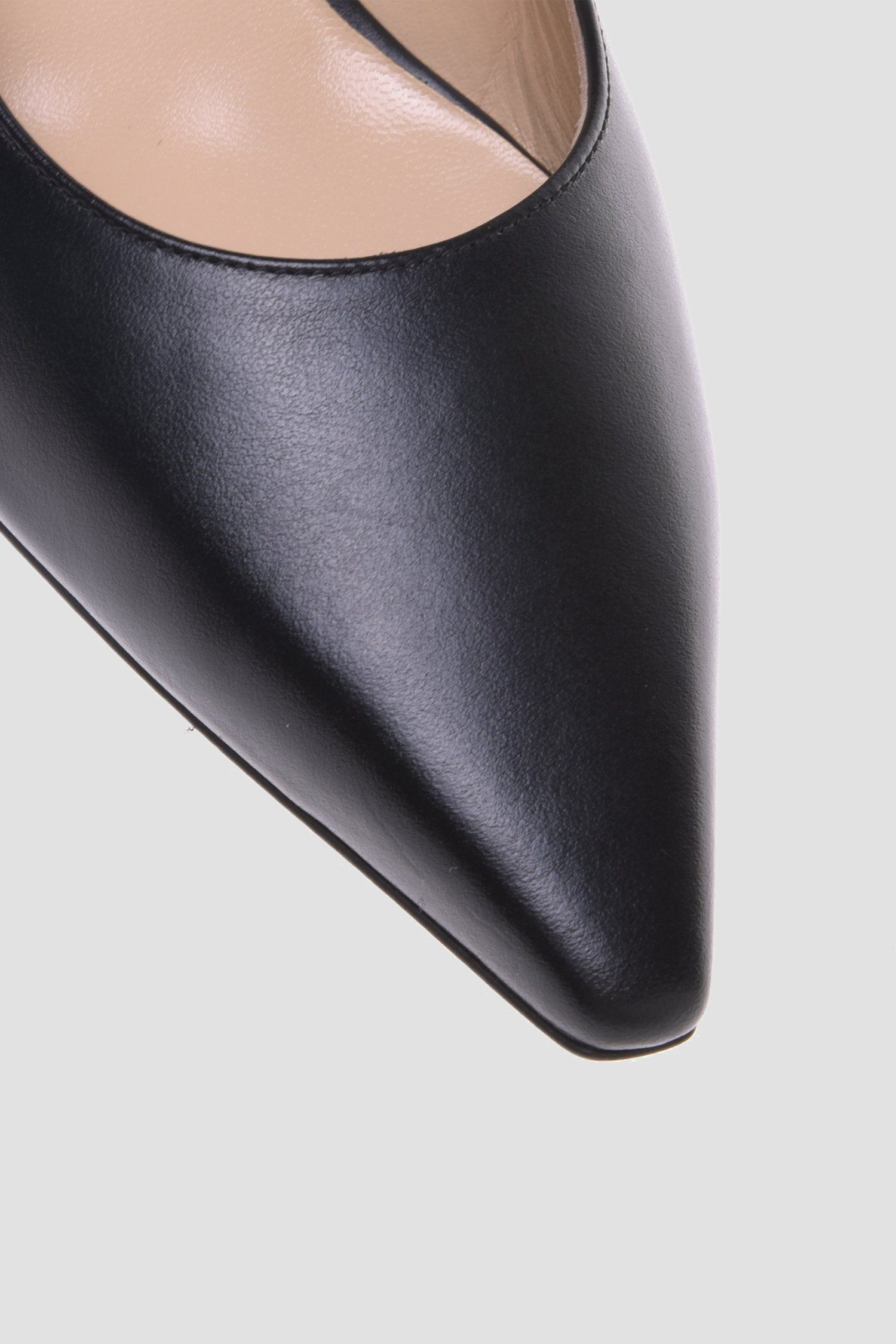 Женские черные кожаные слингбэки BALDININI D5E203P5VITE;0000