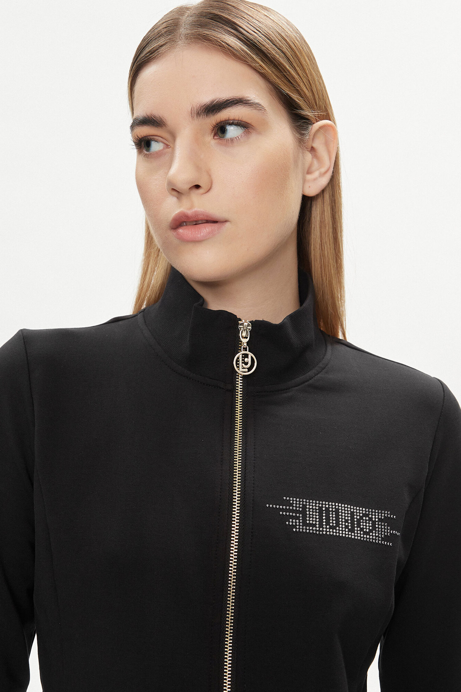 Женский черный спортивный костюм (кофта, брюки) Liu Jo TA4260.FS090;22222