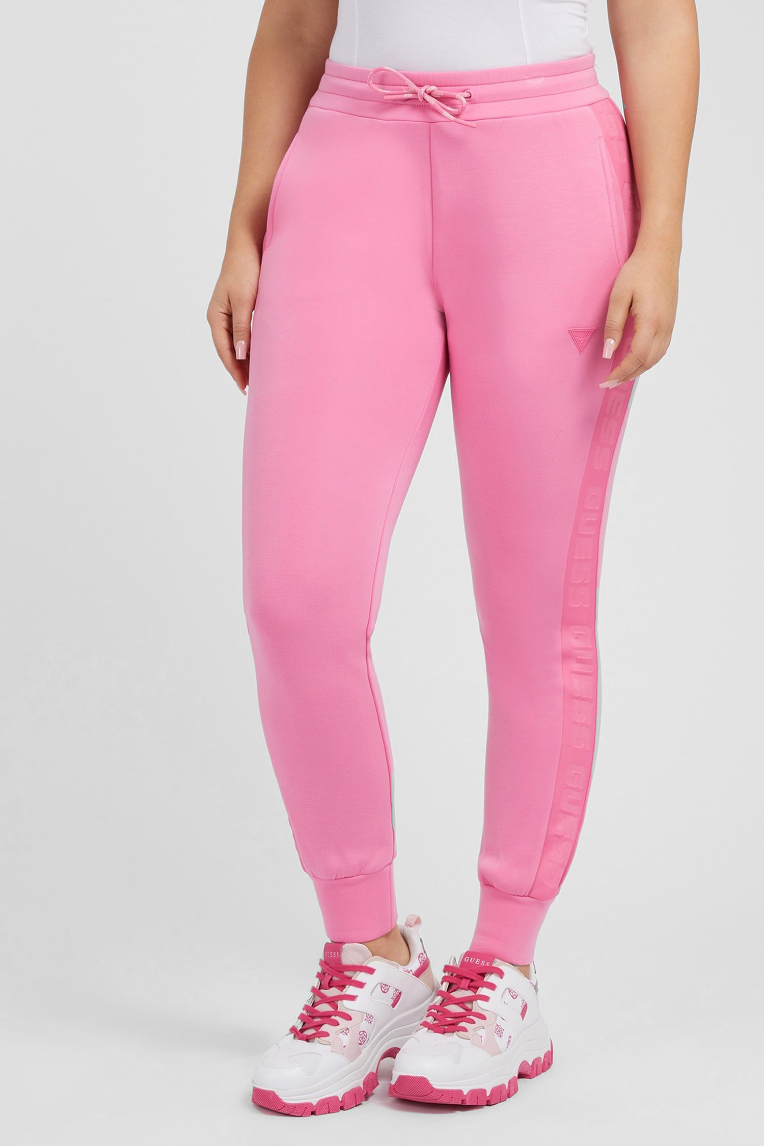 Жіночі рожеві спортивні штани Guess V2YB18.K7UW2;G65C