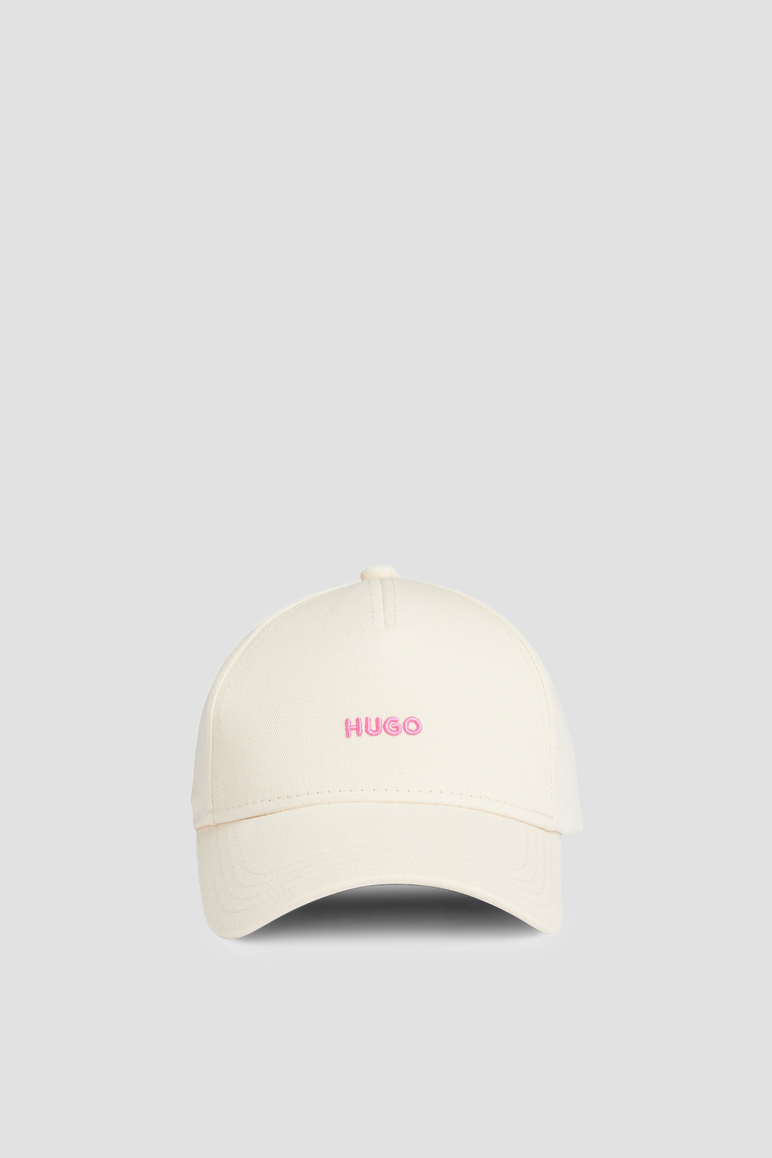 Женская бежевая кепка HUGO 50508845;272 — Ultrashop