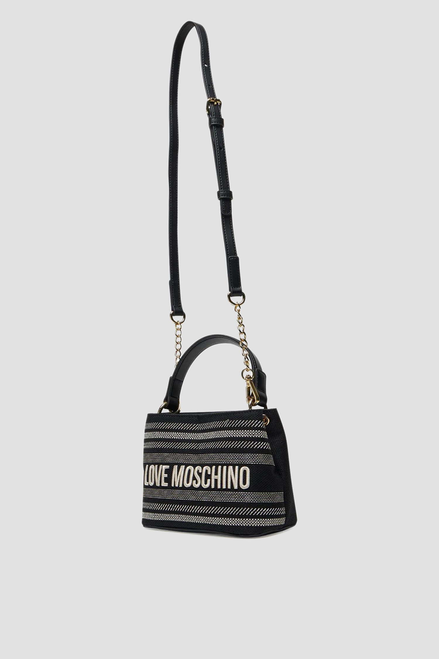 Женская черная сумка Moschino JC4240PP0M.KO1;00A