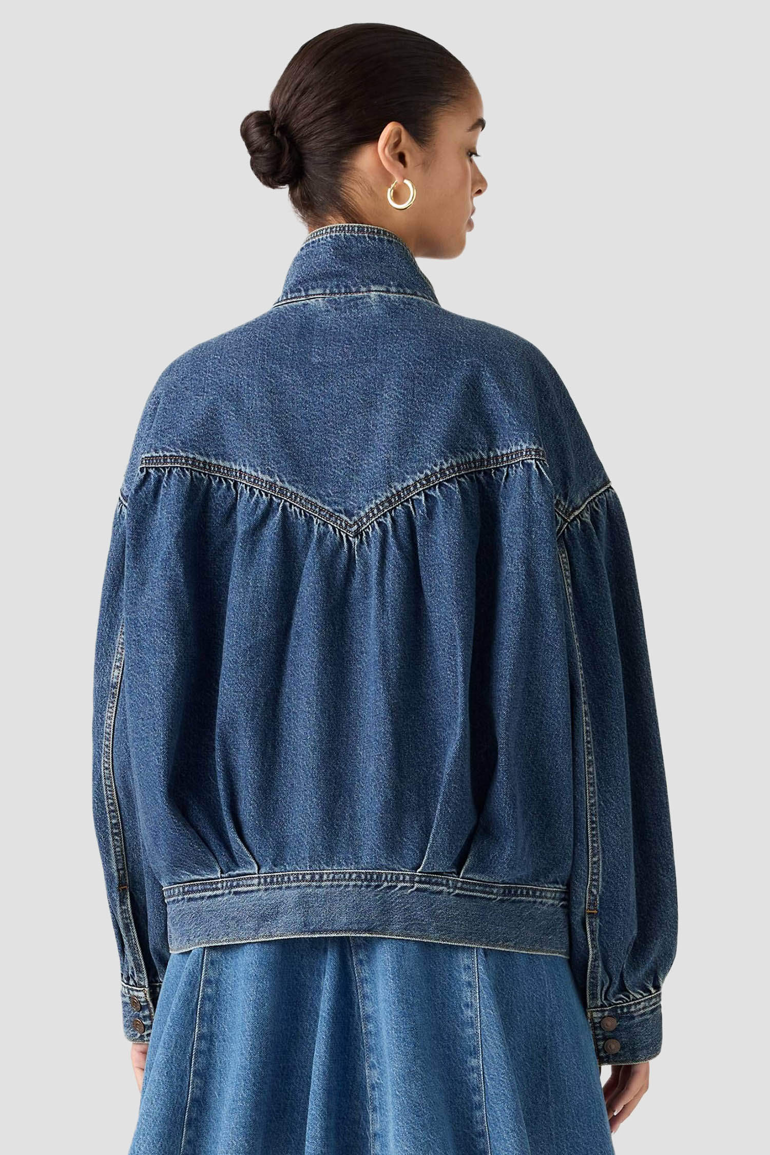 Жіноча синя джинсова куртка Levi’s® 005NQ;0001